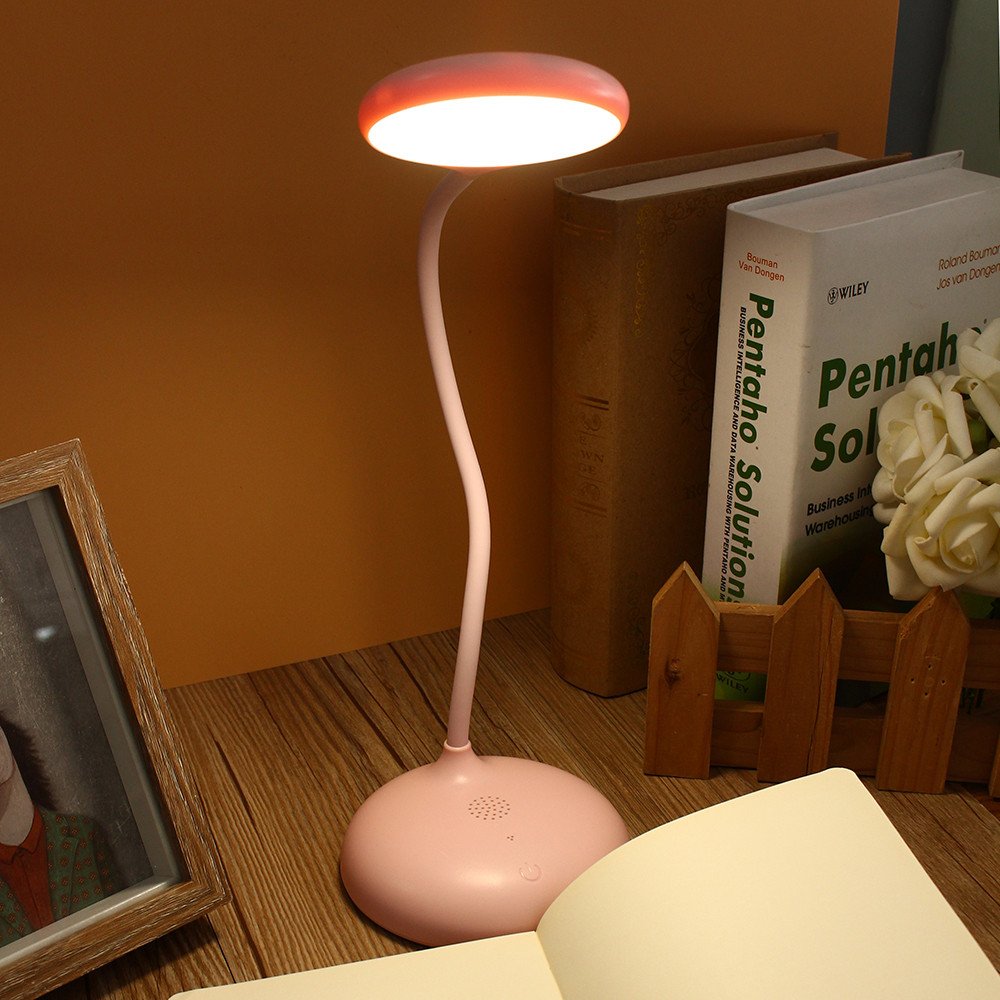 Reading Lamps for Bedroom Elegant Rechargeable Dimmable Led Table Light F Line Voice touch Control Desk Read Lamp White Warm White