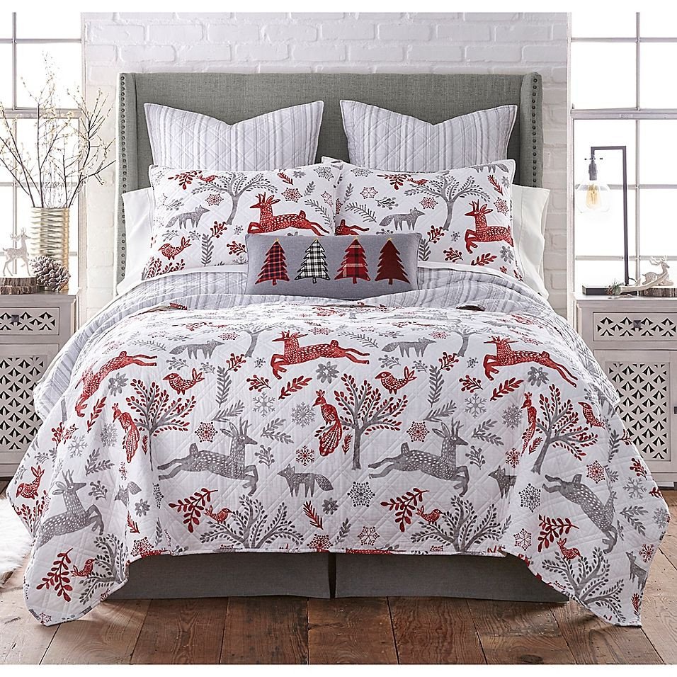 Red and Black Bedroom Set Best Of Levtex Home Blaze Full Queen Reversible Quilt Set In Red