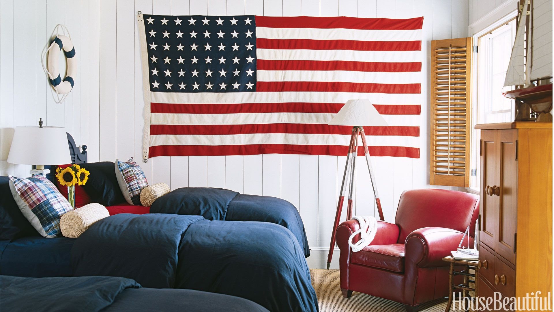 Red and Blue Bedroom Awesome Classic Red White and Blue Rooms