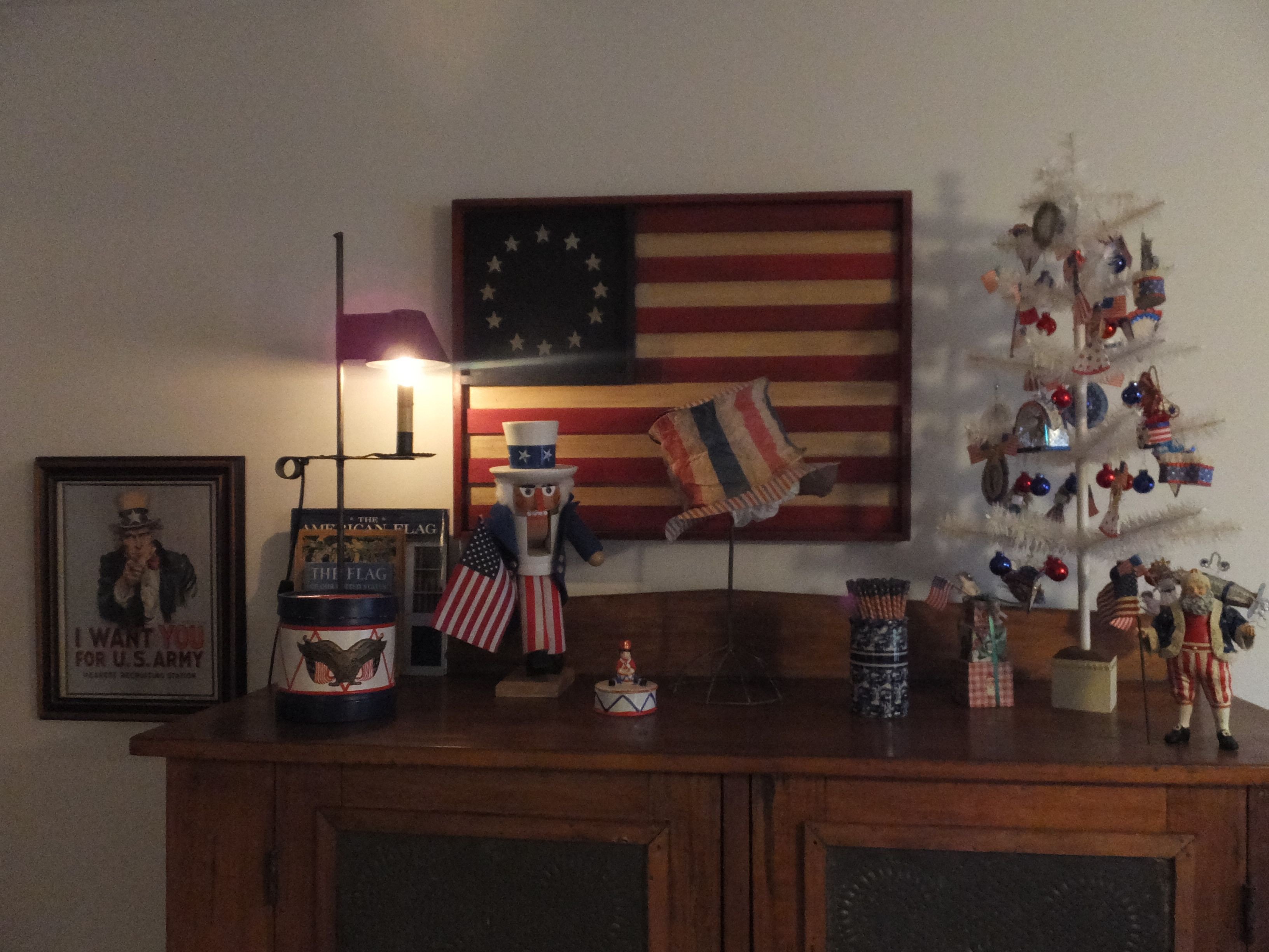 Red and Blue Bedroom New My Red White and Blue Room Primitive Americana