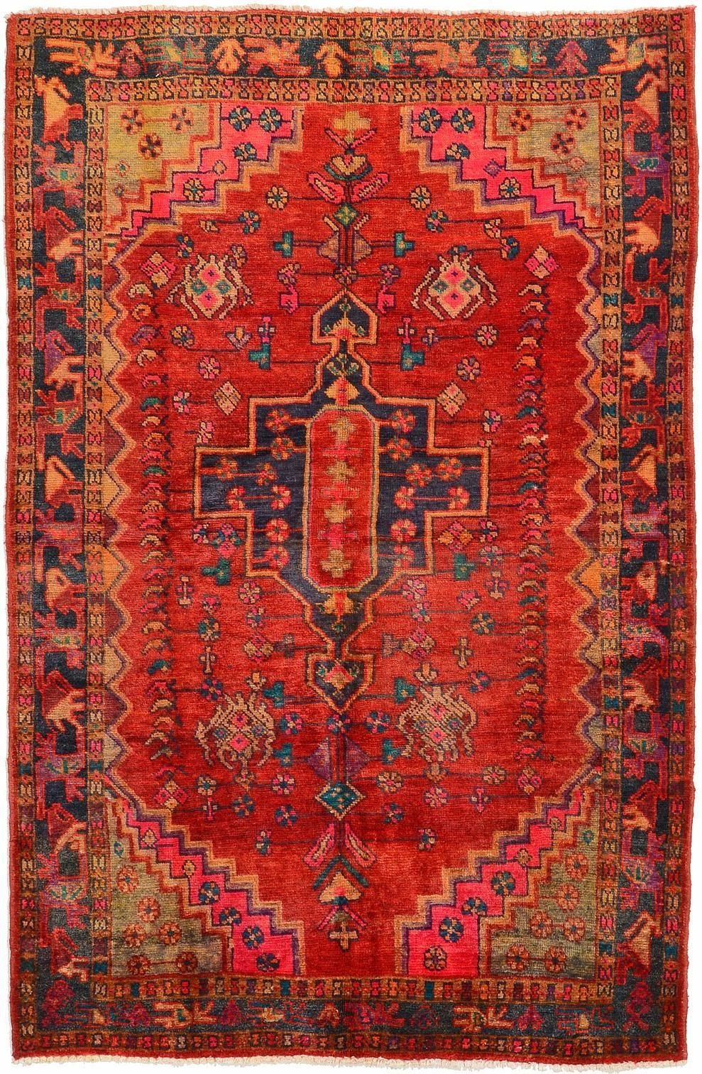 Red Rugs for Bedroom Awesome Red 5 1 X 7 9 Hamedan Rug Persian Rugs