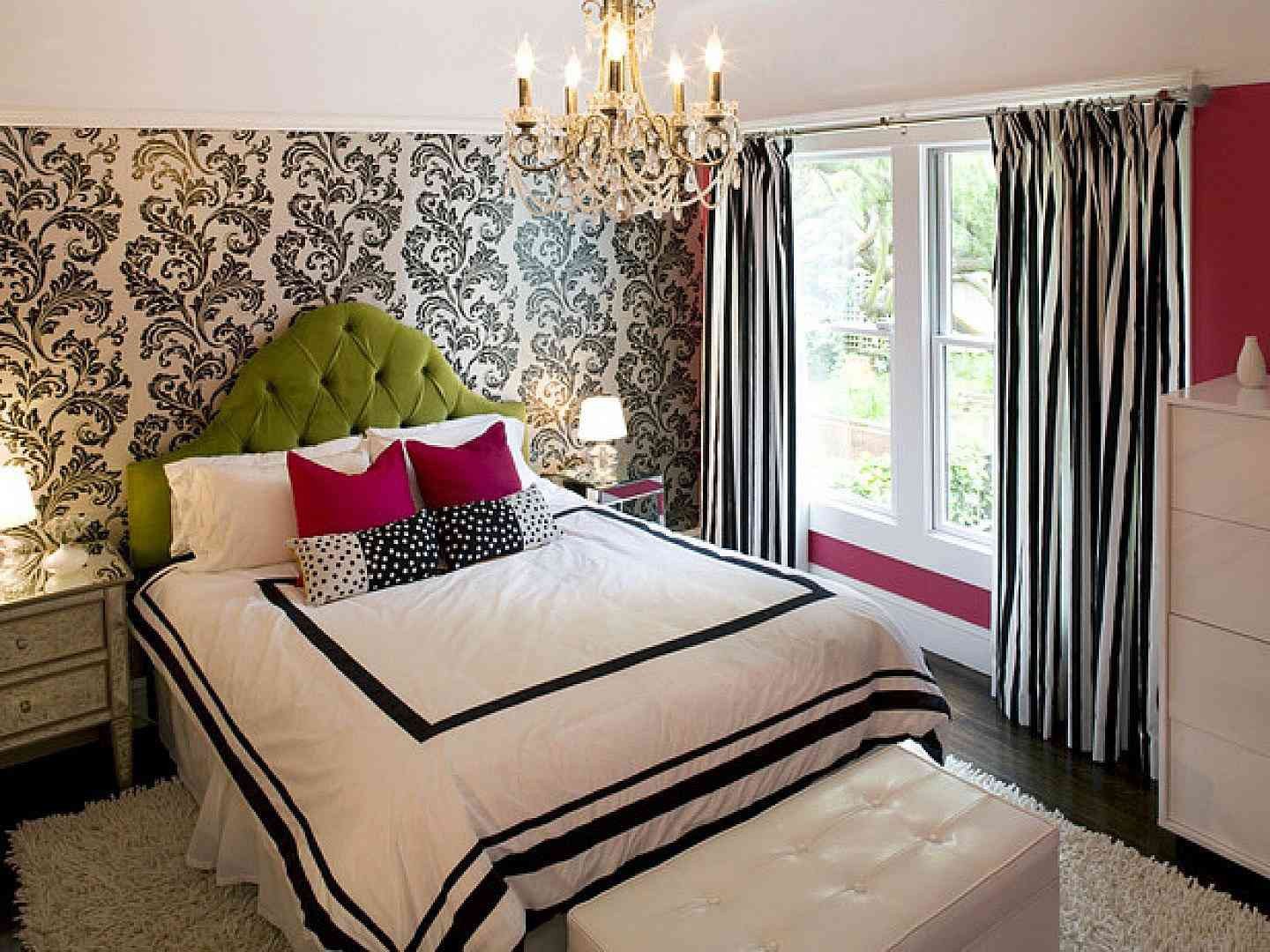 Regency Furniture Bedroom Set Best Of Mix Patterns In A Black Bedroom