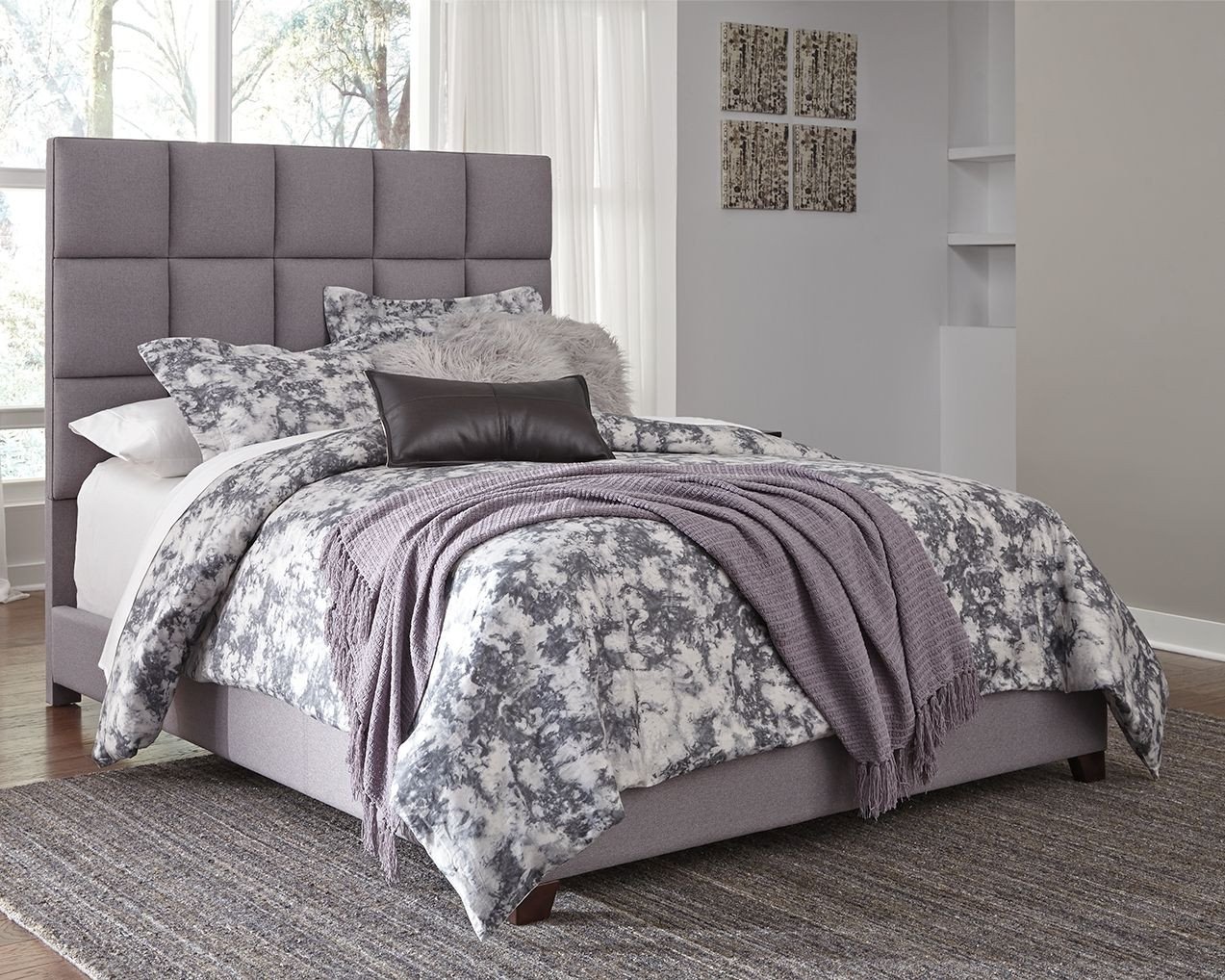 Regency Furniture Bedroom Set Unique Dolante King Upholstered Bed with 10” Memory Foam Mattress