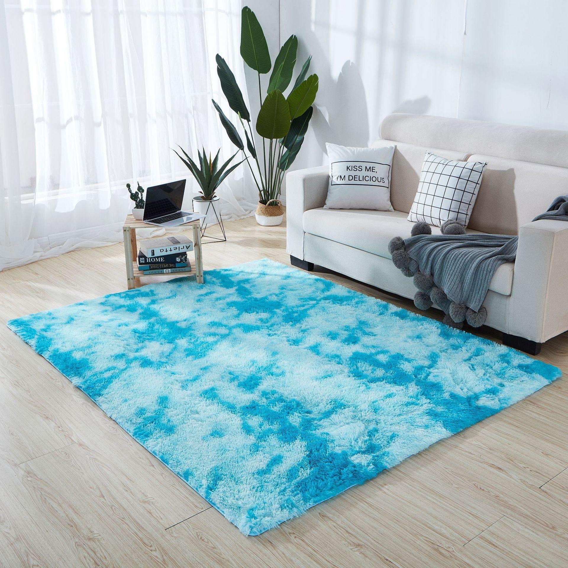 Rug On Carpet Bedroom Luxury Fashion Extra soft Carpet Anti Skid Shaggy Warm area Rug for Indoor Living Room Bedroom Carpet Binding Beaulieu Carpet From Junshengvip $10 06