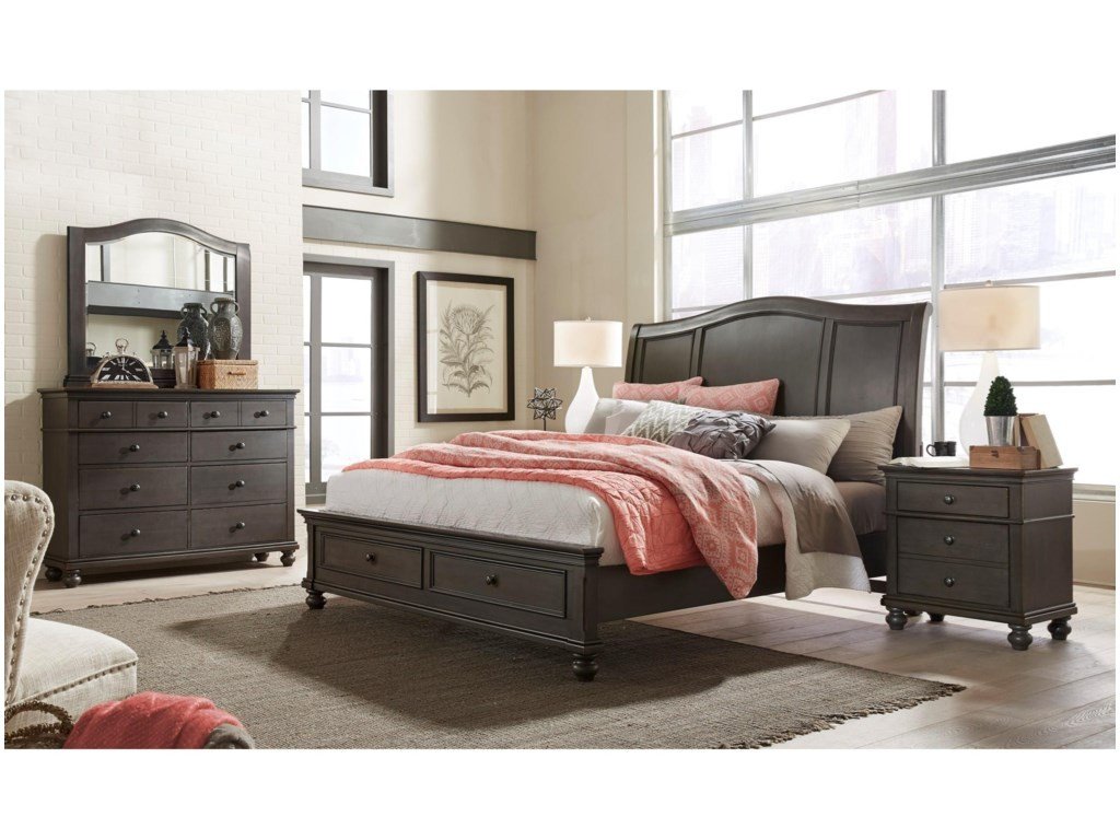 San Mateo Bedroom Set New Oxford Chesser