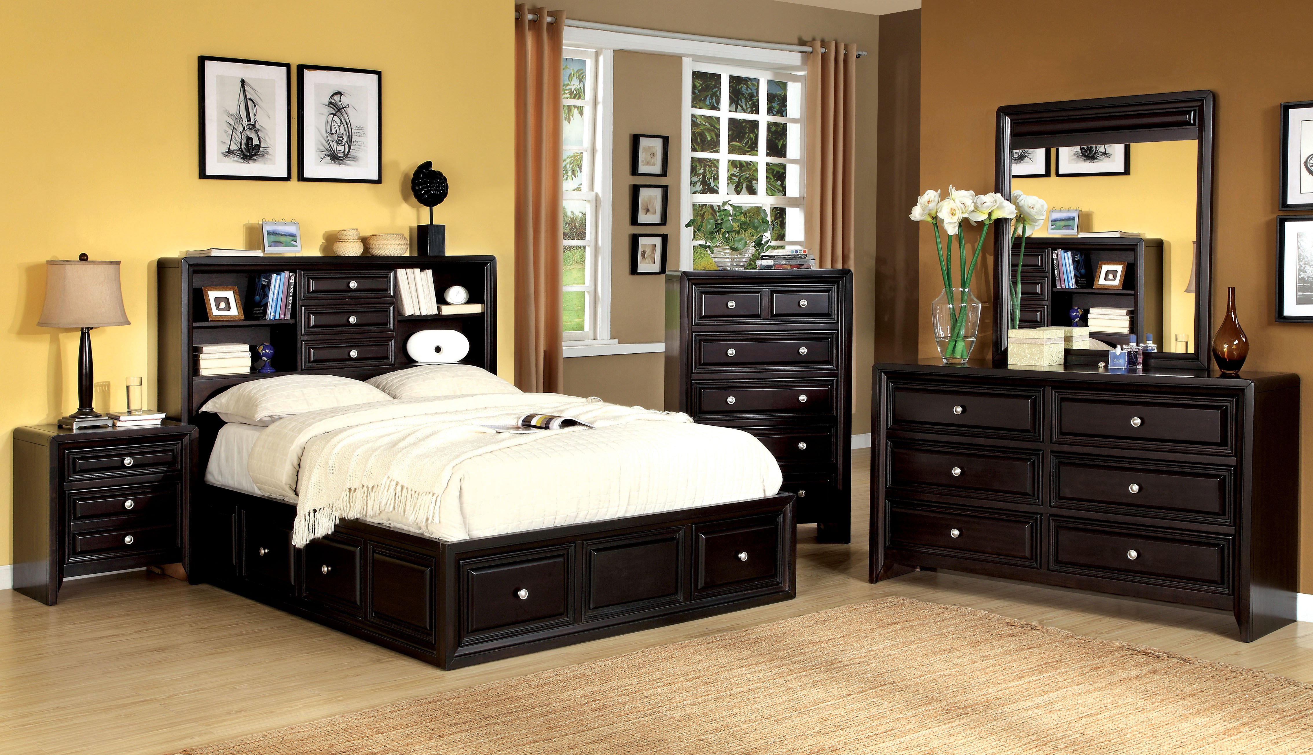 Sears Furniture Bedroom Set Best Of Furniture Of America Espresso Livre 3 Piece Cal King Size