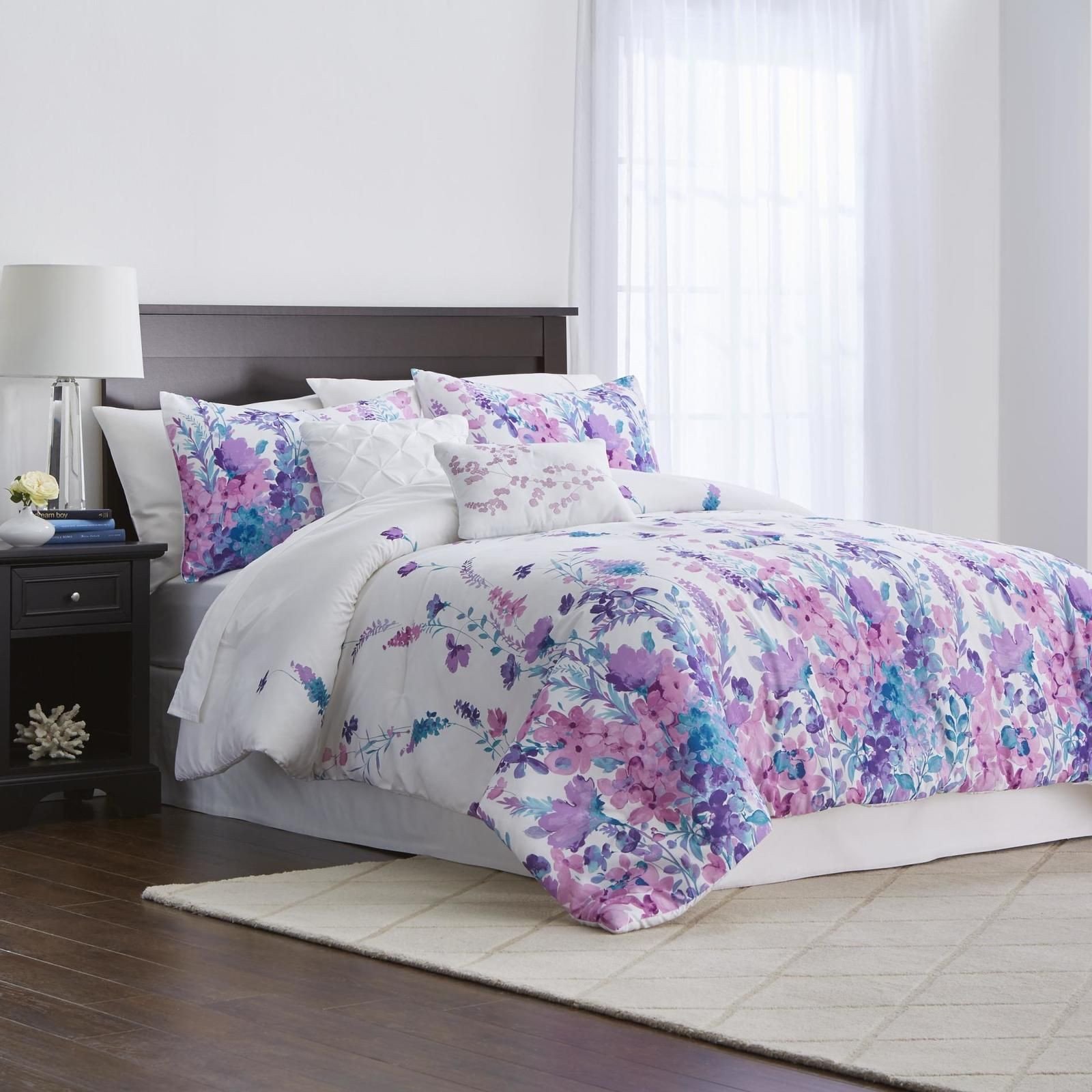 Sears Furniture Bedroom Set Luxury Colormate 5 Pc forter Set Garden Multi
