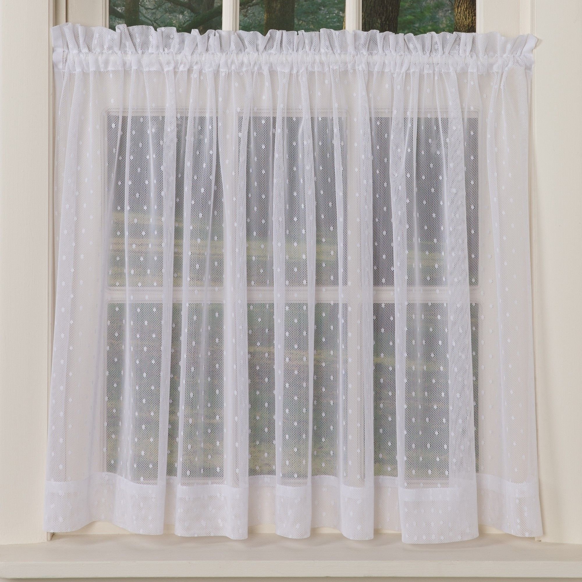 Short Curtains for Bedroom Windows Beautiful Swiss Dotted Sheer Curtains In 2020