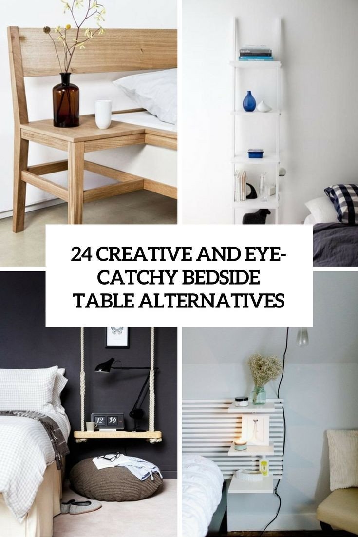 Side Table for Bedroom Inspirational Cool and Eye Catchy Bedside Table Alternatives