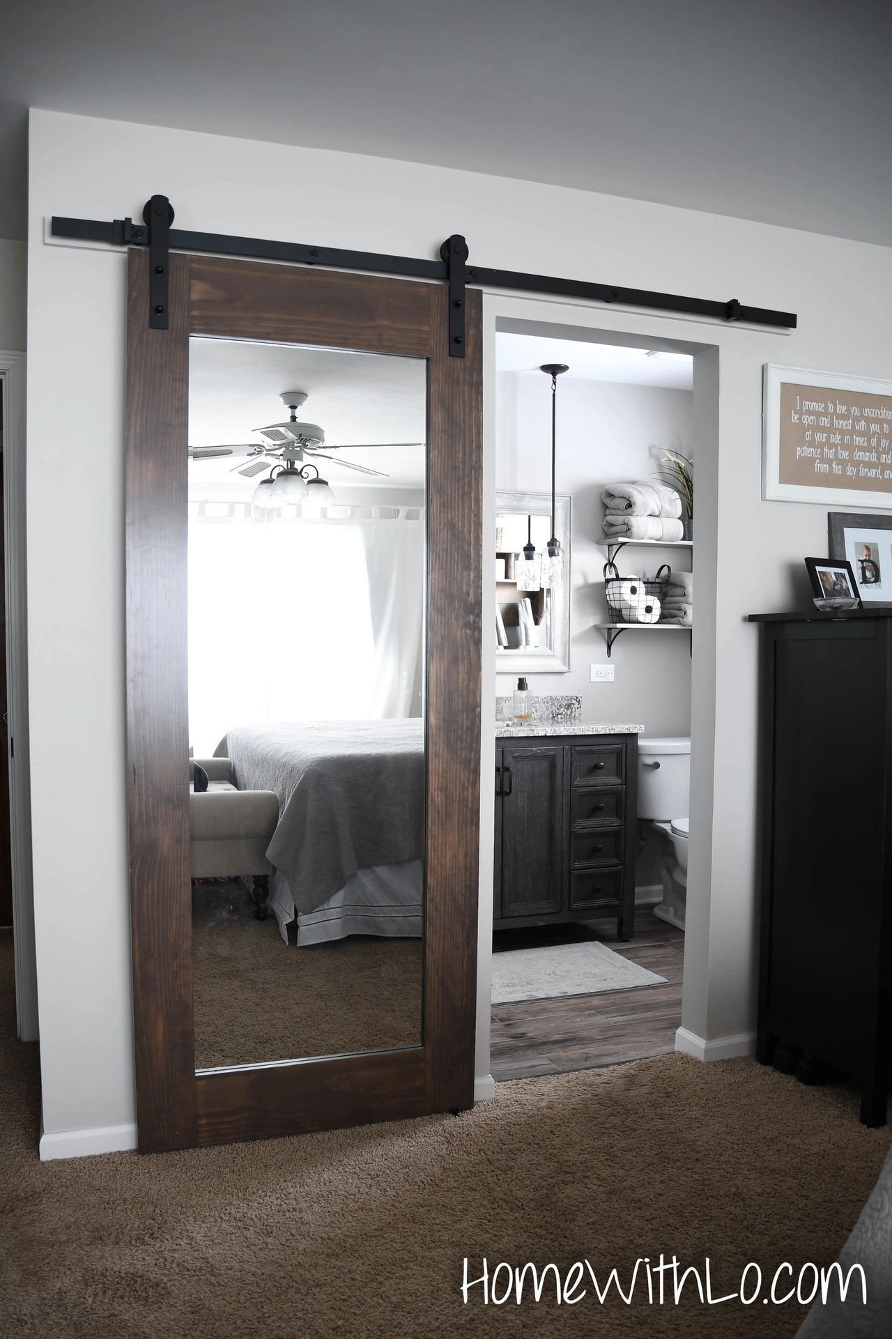 Sliding Doors for Bedroom Lovely Sliding Mirror Door Perfect for the Farmhouse Style Home