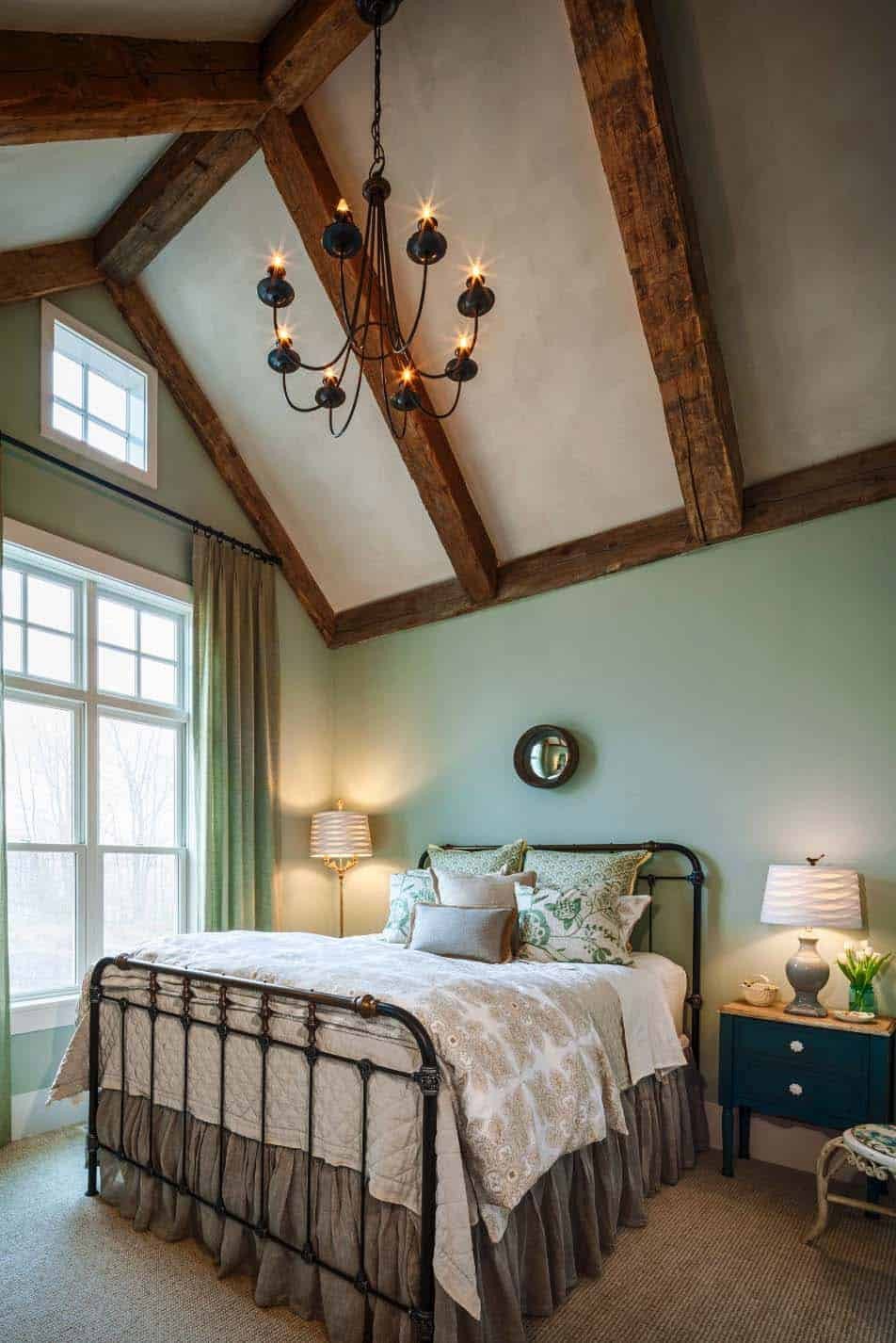 Sloped Ceiling Bedroom Ideas New 25 Absolutely Breathtaking Farmhouse Style Bedroom Ideas