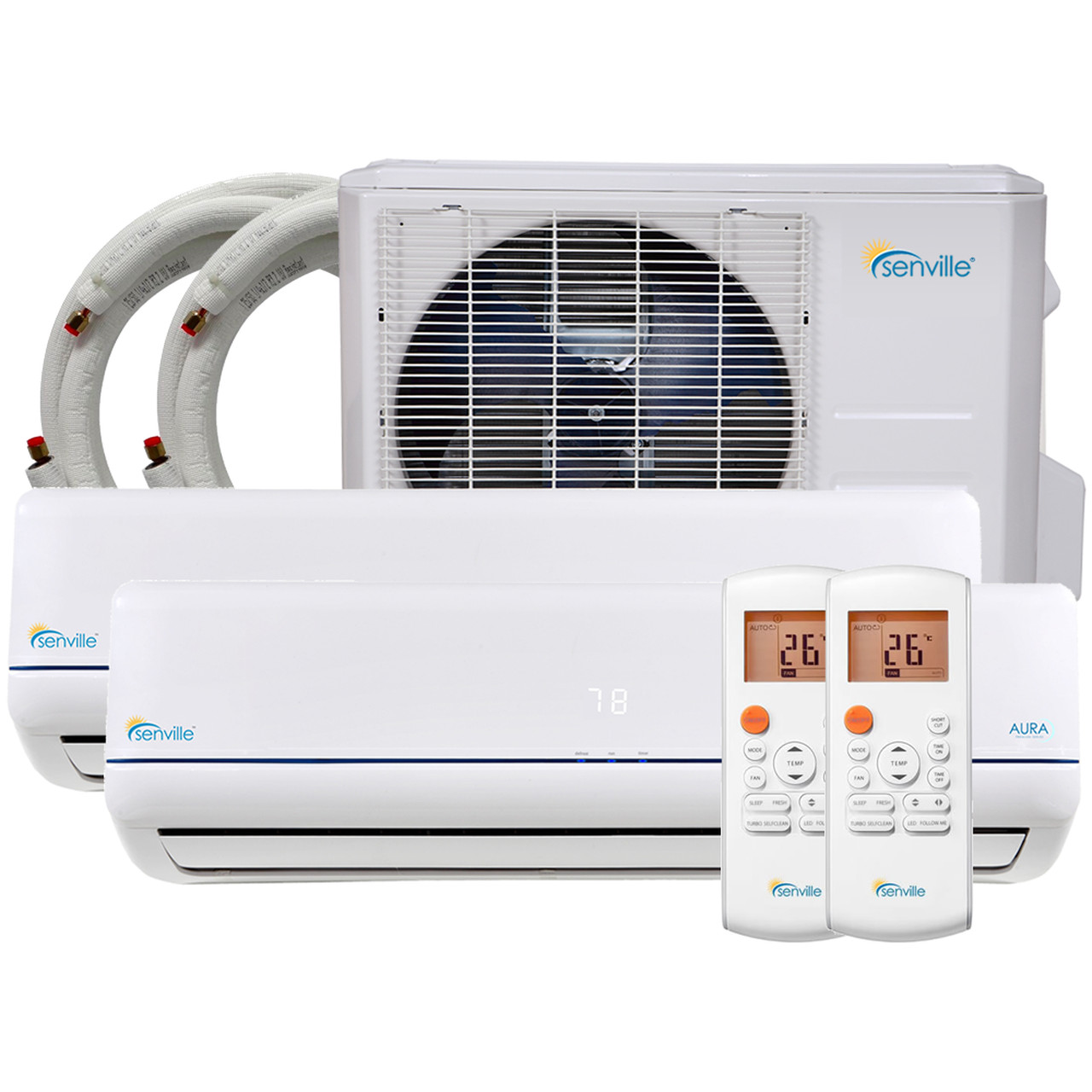 Small Bedroom Air Conditioner Beautiful Btu Dual Zone Mini Split Air Conditioner Heat Pump Sena 36hf D