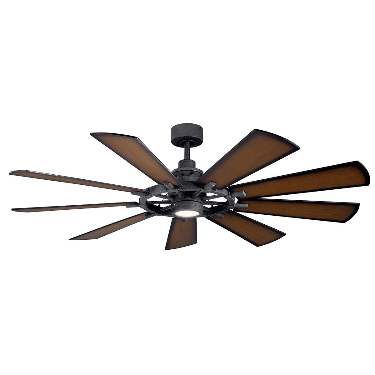 Small Bedroom Ceiling Fan Lovely Gentry Led 65&quot; Fan Distressed Black