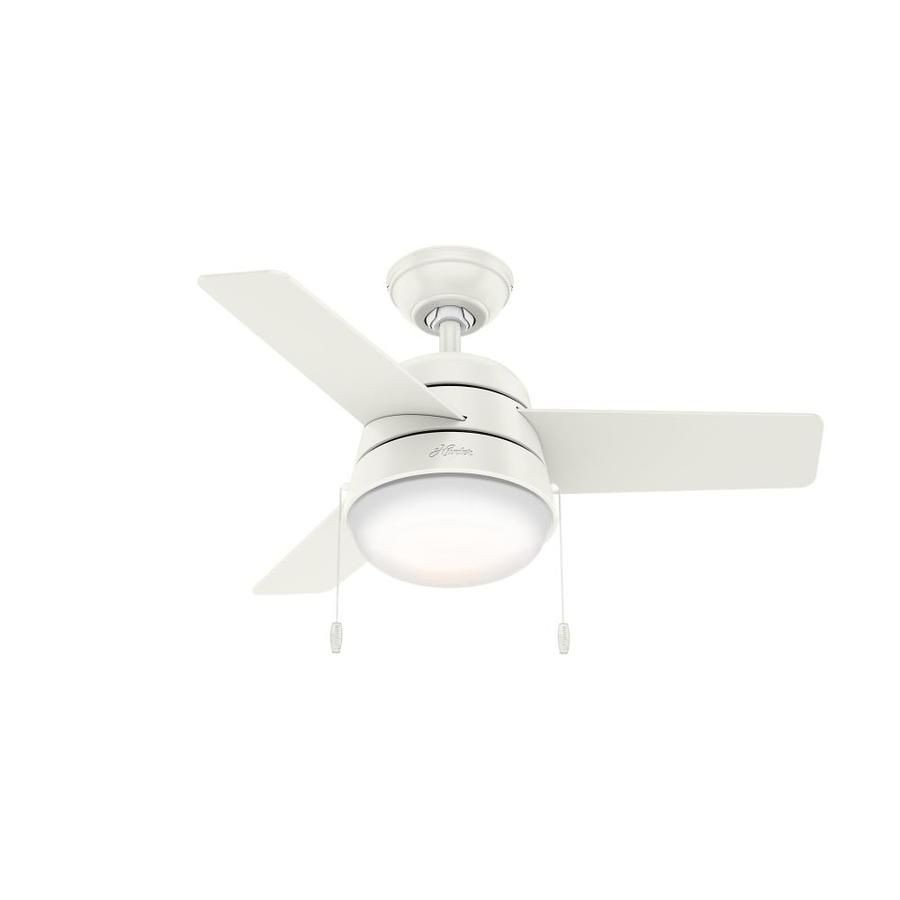 Small Bedroom Ceiling Fan Lovely Hunter Aker 36 In Fresh White Indoor Downrod Close Mount