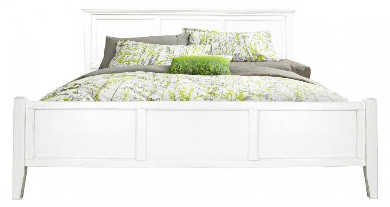 Small Bedroom King Bed Beautiful Cottage King Panel Bed In White Linen Nrlwt5130 A America northlake