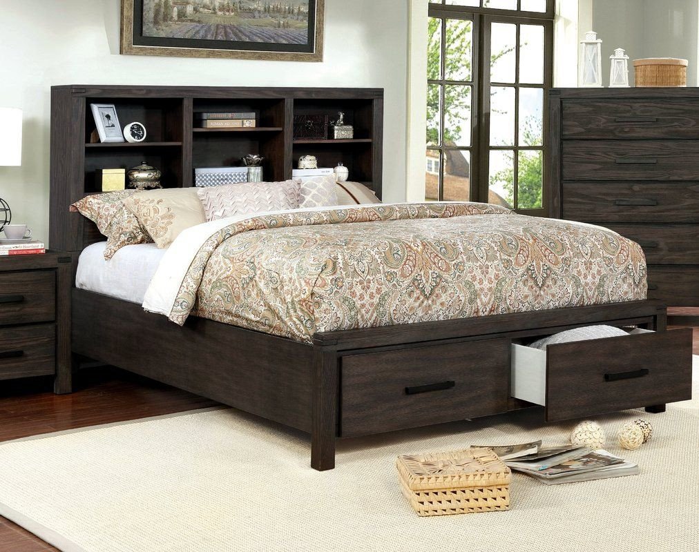 Small Bedroom King Bed Best Of Rhoda Storage Platform Bed