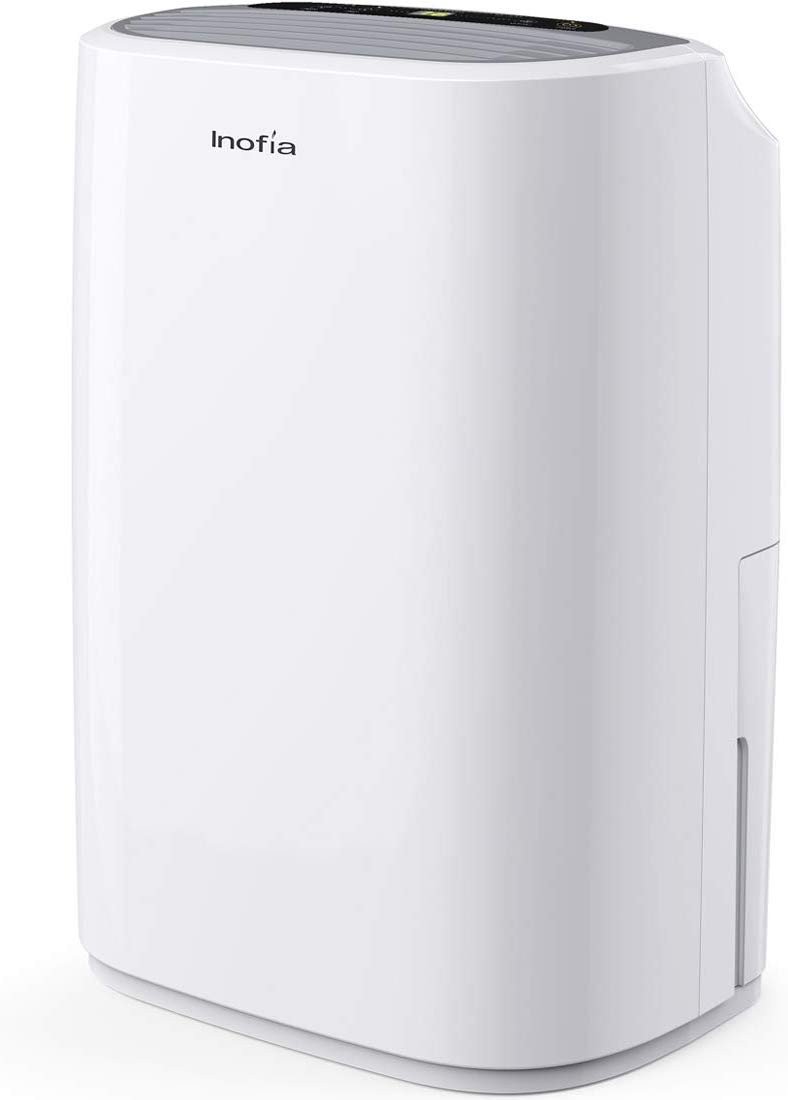 Small Heaters for Bedroom Elegant Inofia 30 Pints Dehumidifiers for Home Basements with Continuous Drain Hose Outlet and 4 Pint Water Bucket Intelligent Humidity Control for Bedroom