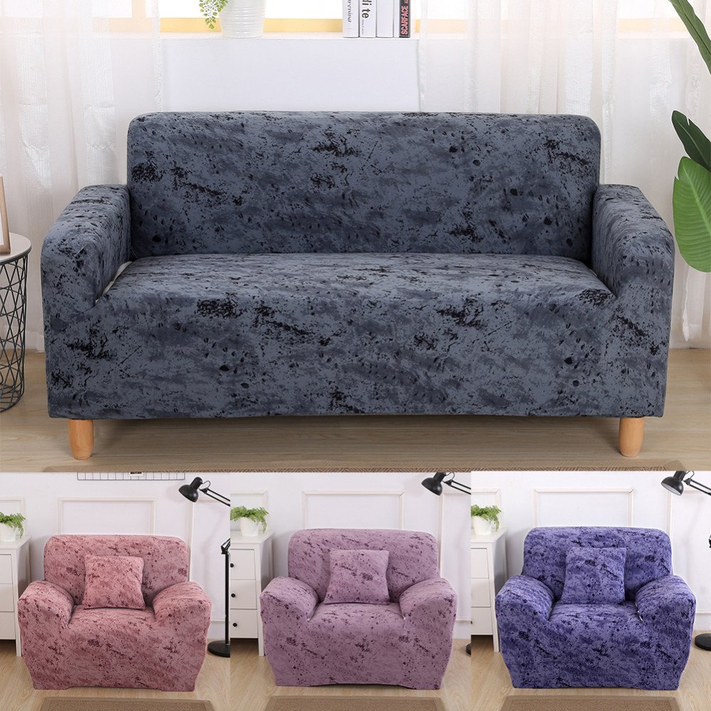 Small Loveseat for Bedroom Lovely Us $18 98 Off Marble Pattern Stretch sofa Covers Furniture Protector Elastic Cotton Modern Loveseat Couch Cover sofa towel 1 2 3 Seater In sofa