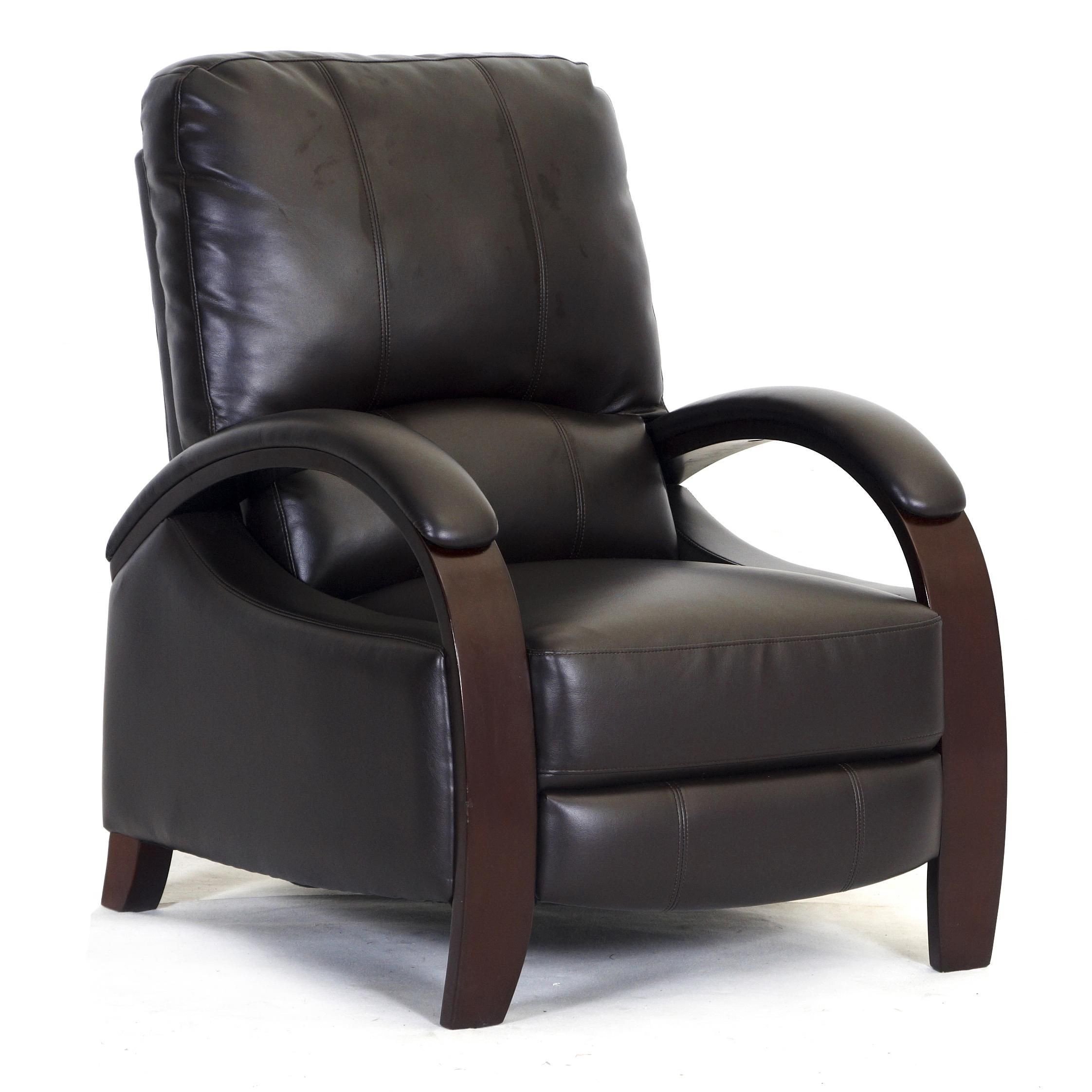 Small Recliners for Bedroom Beautiful 792 Reclining Push Thru Arm Chair by Synergy Home