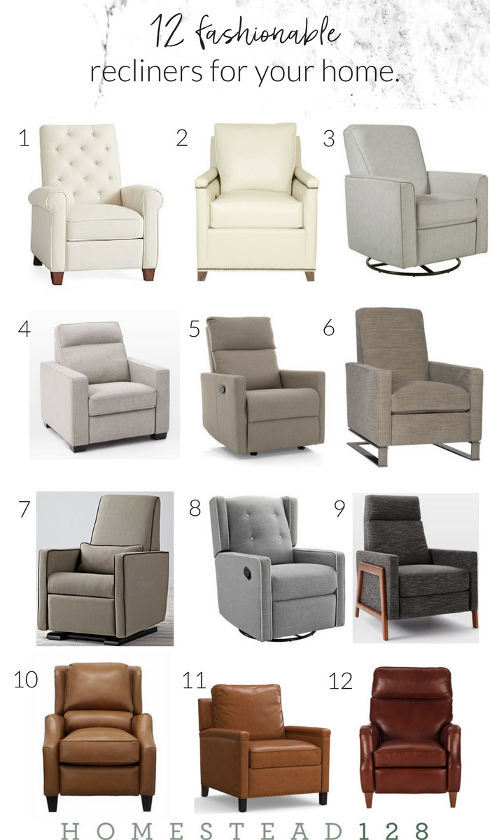 Small Recliners for Bedroom Beautiful the Inspiration Gallery – A Weekly Link Party the