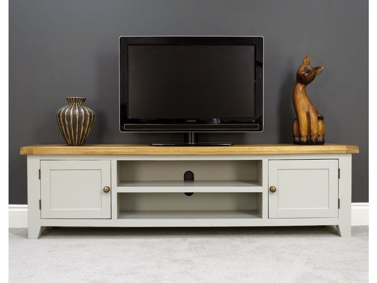 Small Tv Stand for Bedroom Best Of Arklow Painted 180cm Extra Tv Unit for Screens Up to