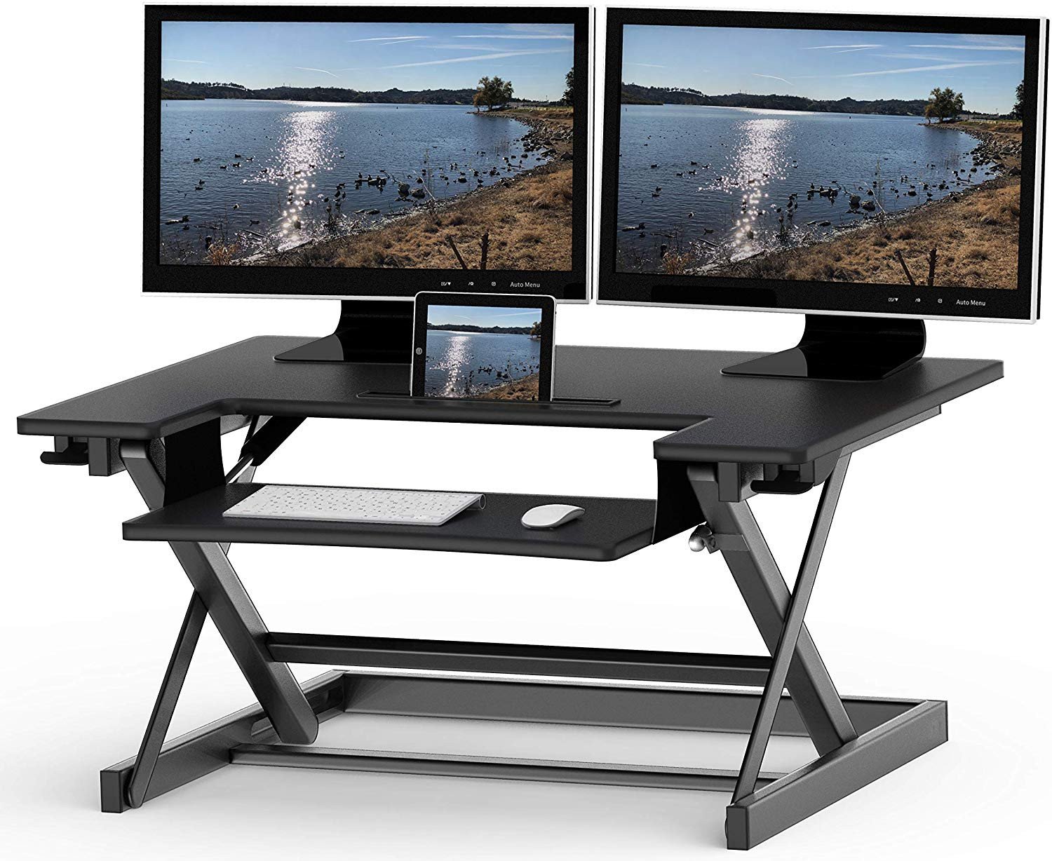 Small Tv Stand for Bedroom Lovely Shw Height Adjustable Sit to Standing Desk Converter Riser Workstation Black