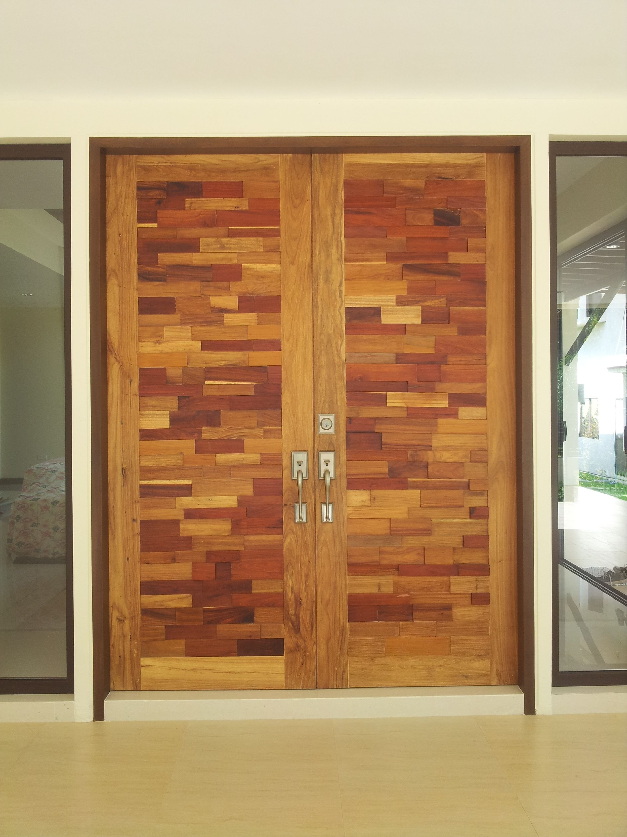 Solid Wood Bedroom Doors Elegant Main Door Variety Of Wooden Blocks solid Wood Panel Door