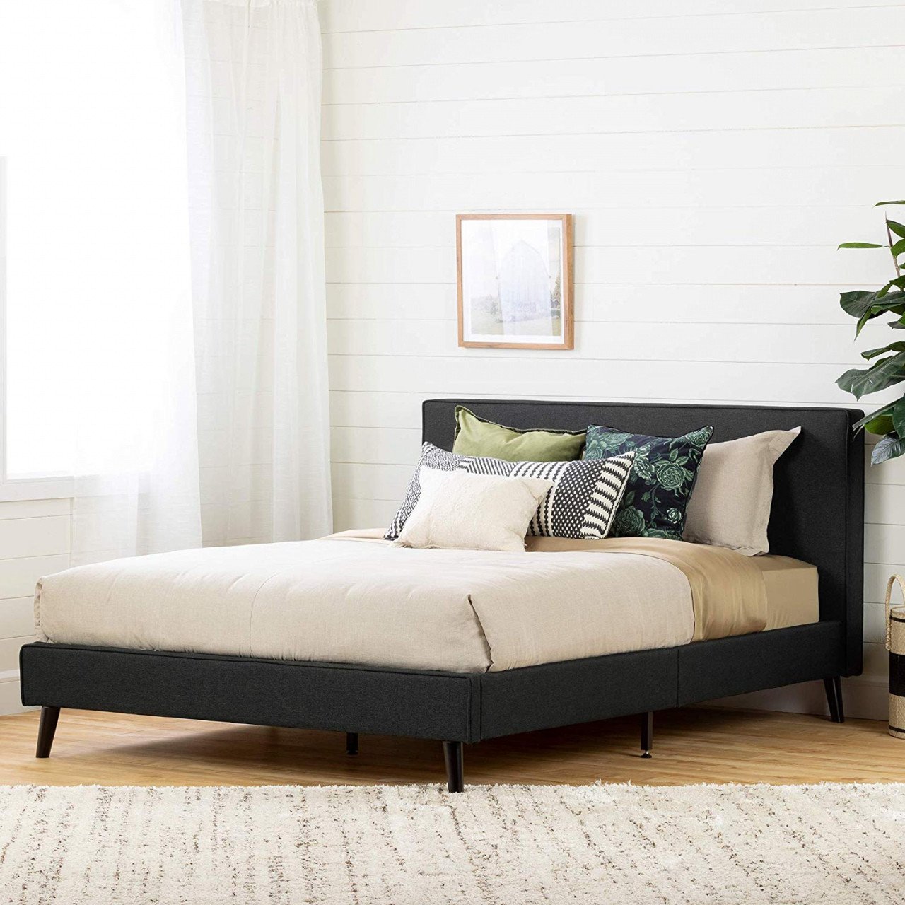 South Shore Bedroom Set New Platform Bed with Built In Nightstands — Procura Home Blog