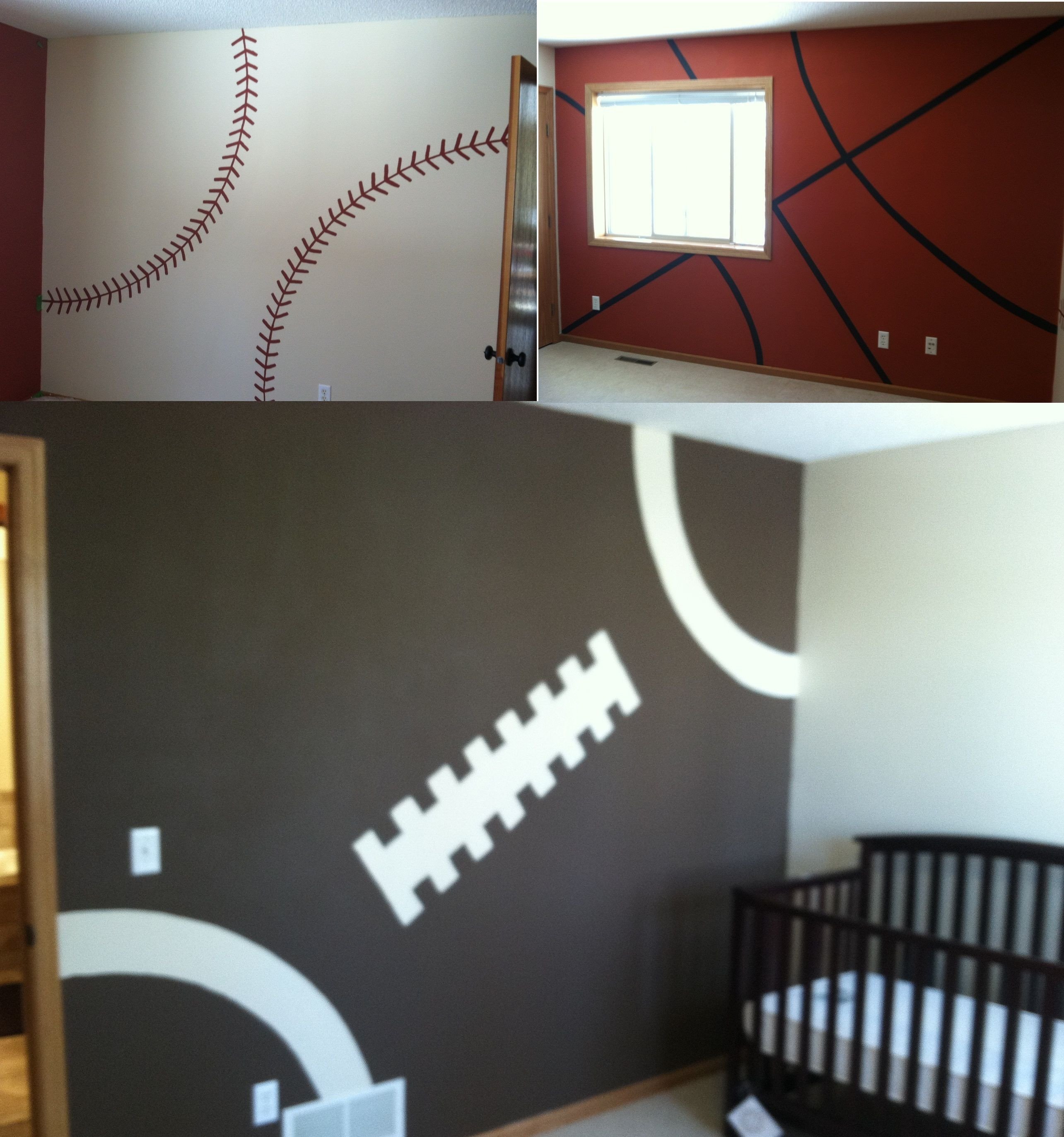 Sports Bedroom Decorating Ideas Beautiful if Caleb Ever Falls In Love with Sports Haha This is How