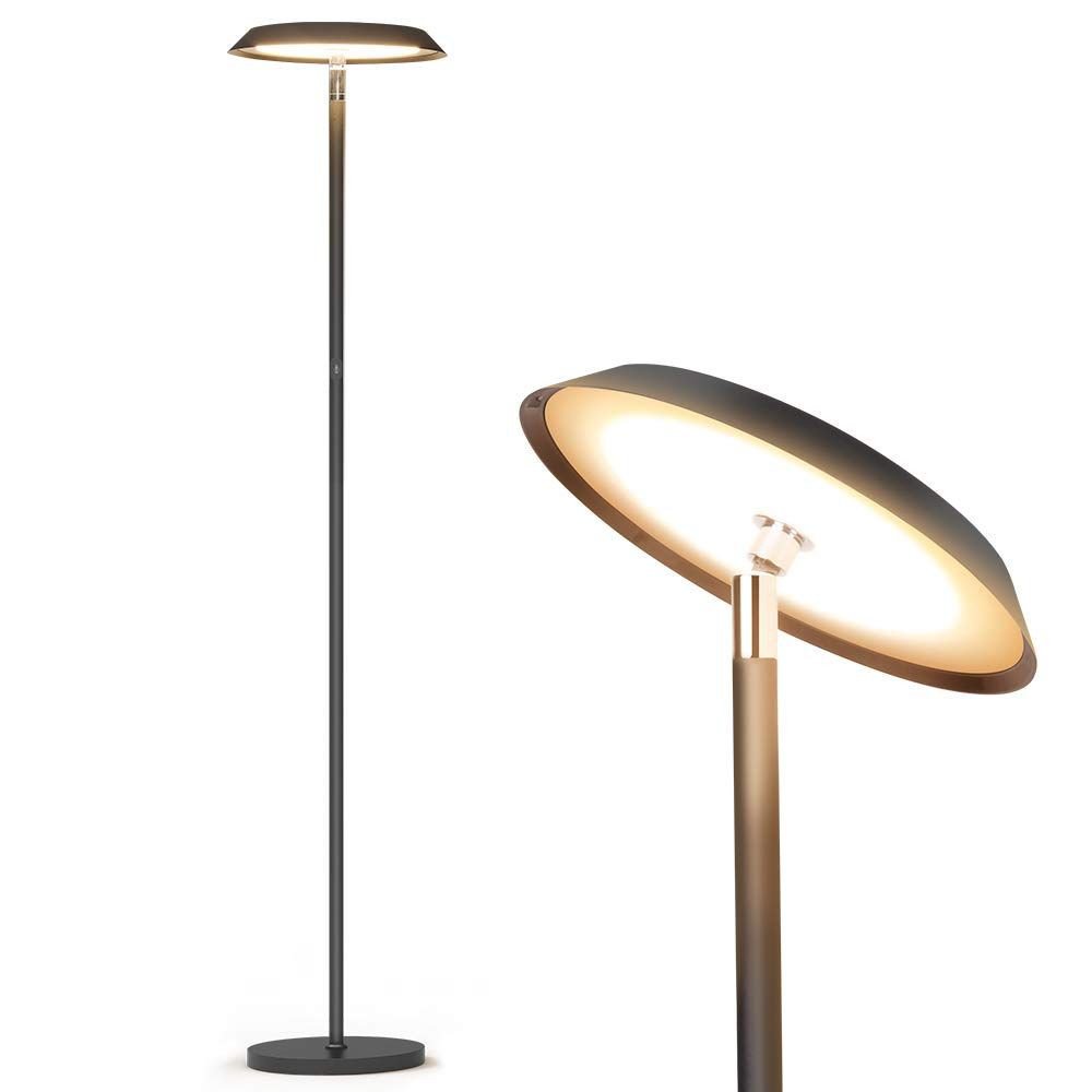 Standing Lamps for Bedroom Elegant Led Floor Lamp Dimmable Modern Tall Floor Lamps Industrial