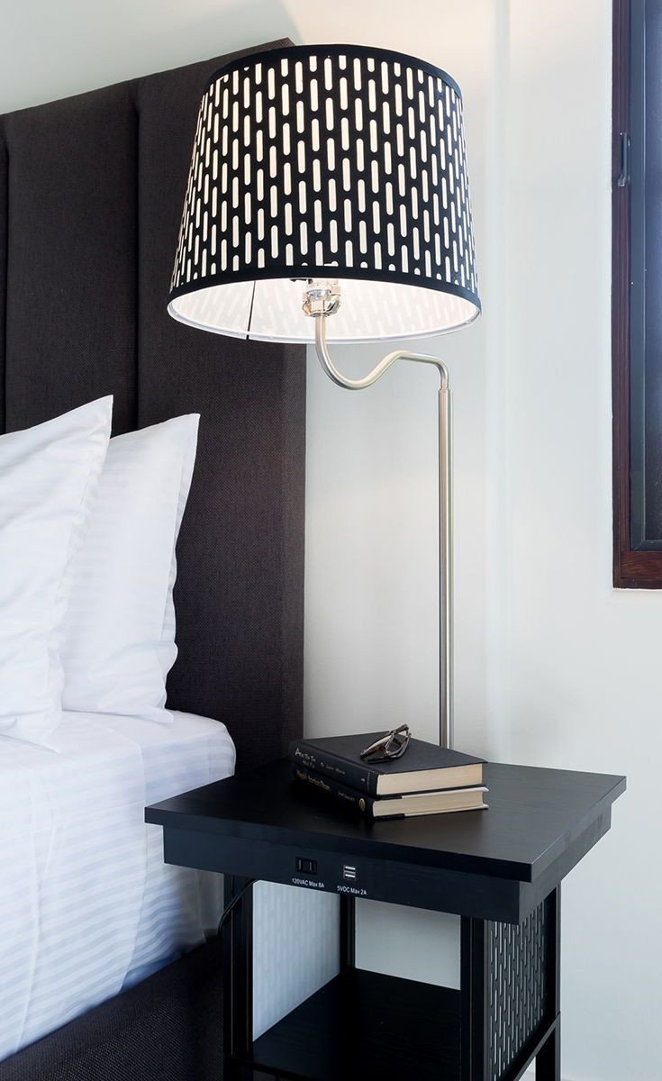 Standing Lamps for Bedroom Fresh Madison Led Floor and Table Lamp Shelves &amp; Usb Port