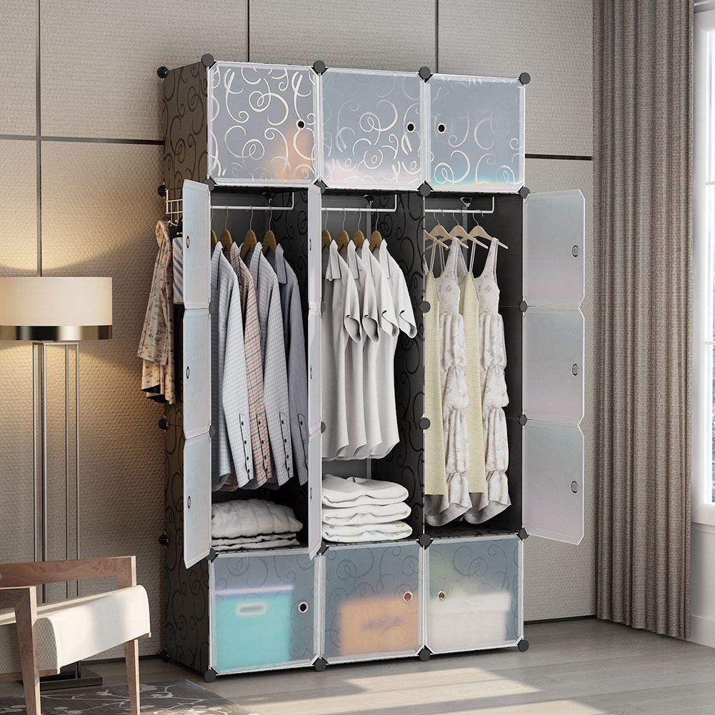 Storage for Small Bedroom without Closet Awesome Amazon George&amp;danis Portable Wardrobe Plastic Modular