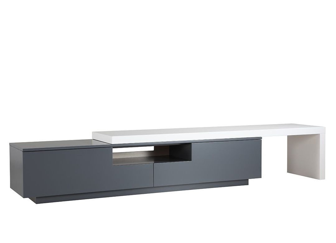 Table for Tv In Bedroom Fresh Kaluga Contemporary Tv Stand Gray In 2020