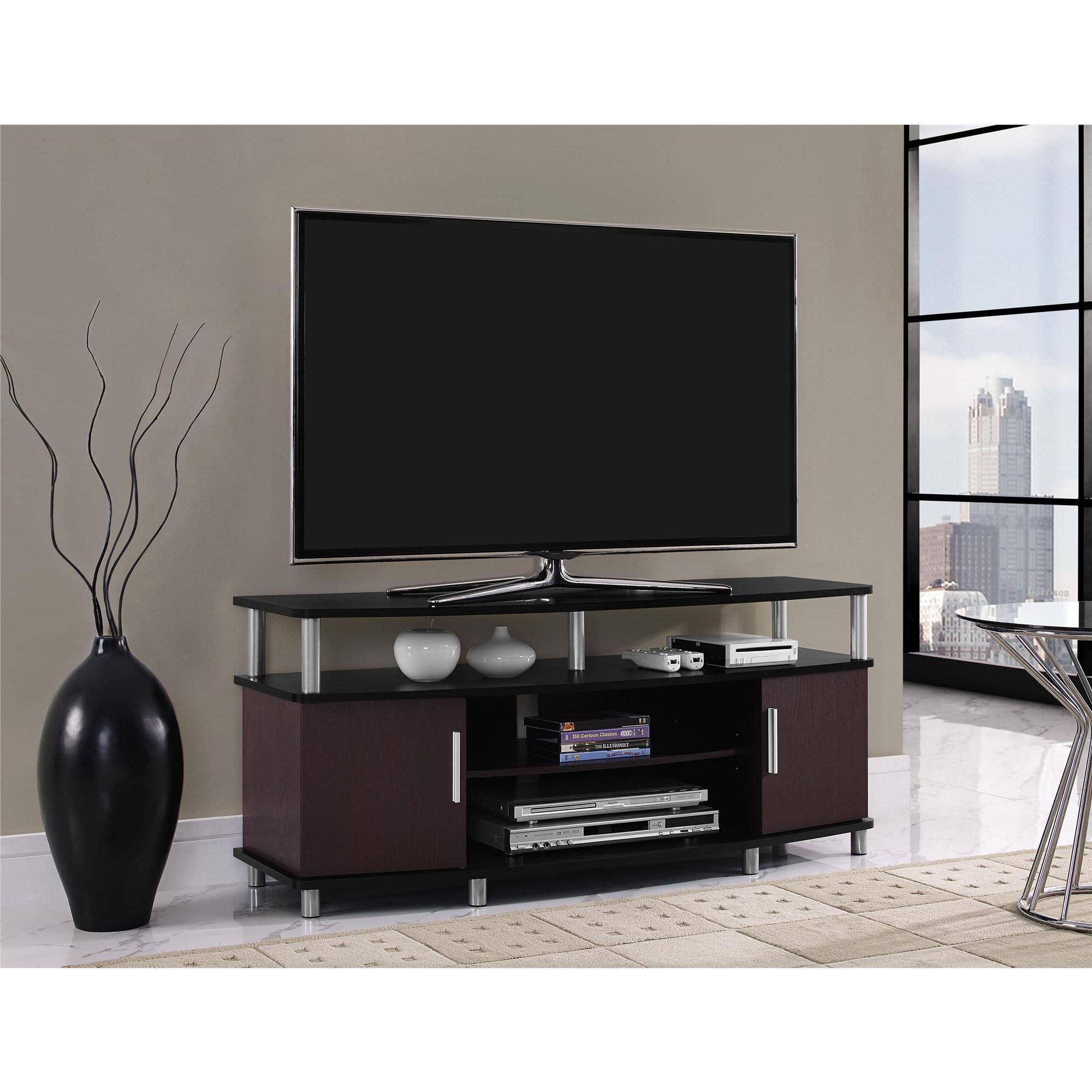 Tall Tv Stand for Bedroom Fresh Carson Tv Stand for Tvs Up to 50&quot; Multiple Finishes Walmart