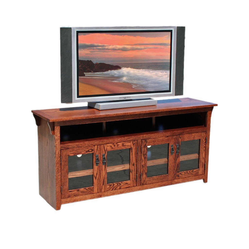 Tall Tv Stand for Bedroom Inspirational Od O M280 Mission Oak 65&quot; Tv Stand