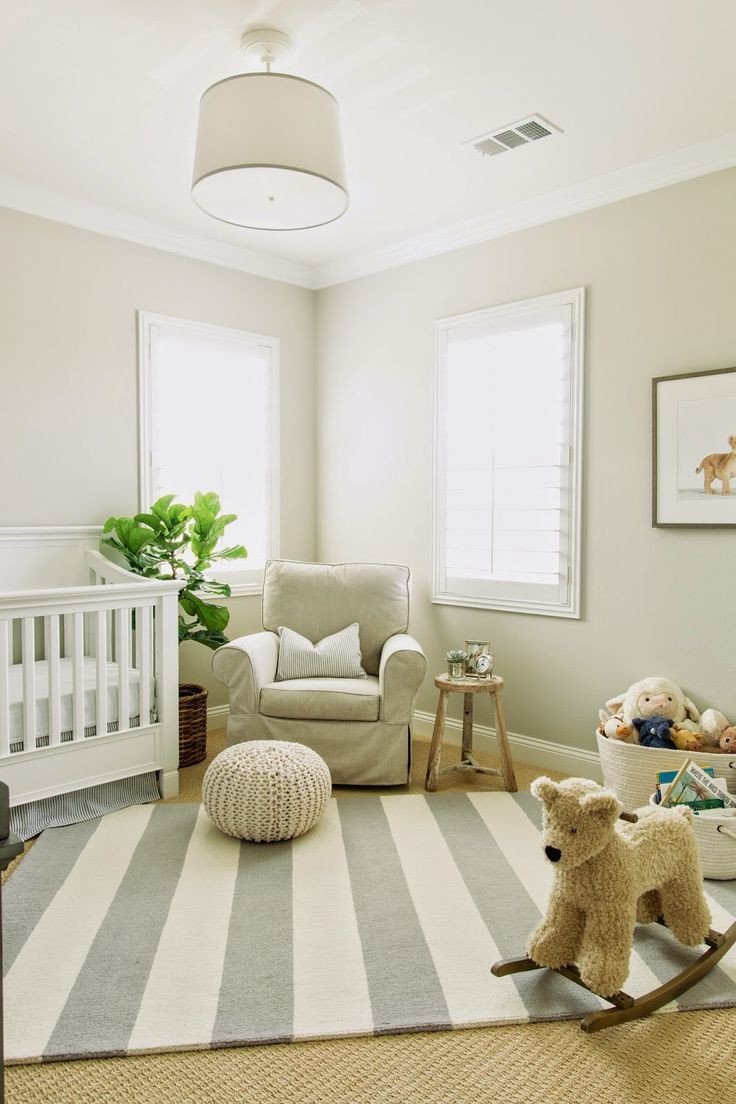 Tan and White Bedroom Inspirational Modern Neutral Nursery Design Featuring A White Beige and