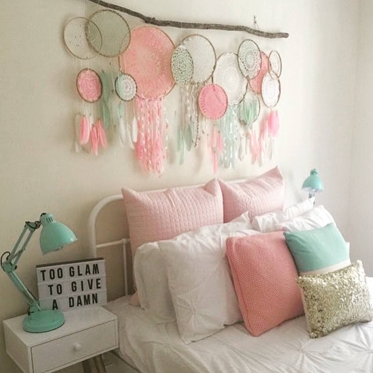 Teen Bedroom Wall Decor Awesome Dreamcatcher Bedhead