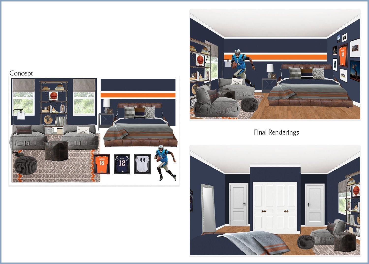 Teen Boy Bedroom Ideas New E Design Portfolio — Lauren Haskell Designs