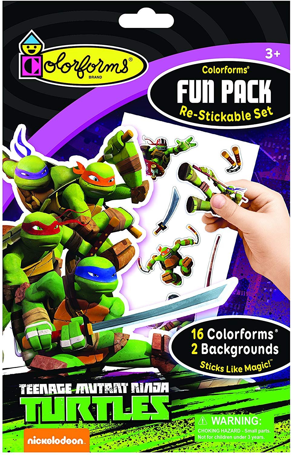 Teenage Mutant Ninja Turtles Bedroom Set Luxury Colorforms Fun Pack Teenage Mutant Ninja Turtles