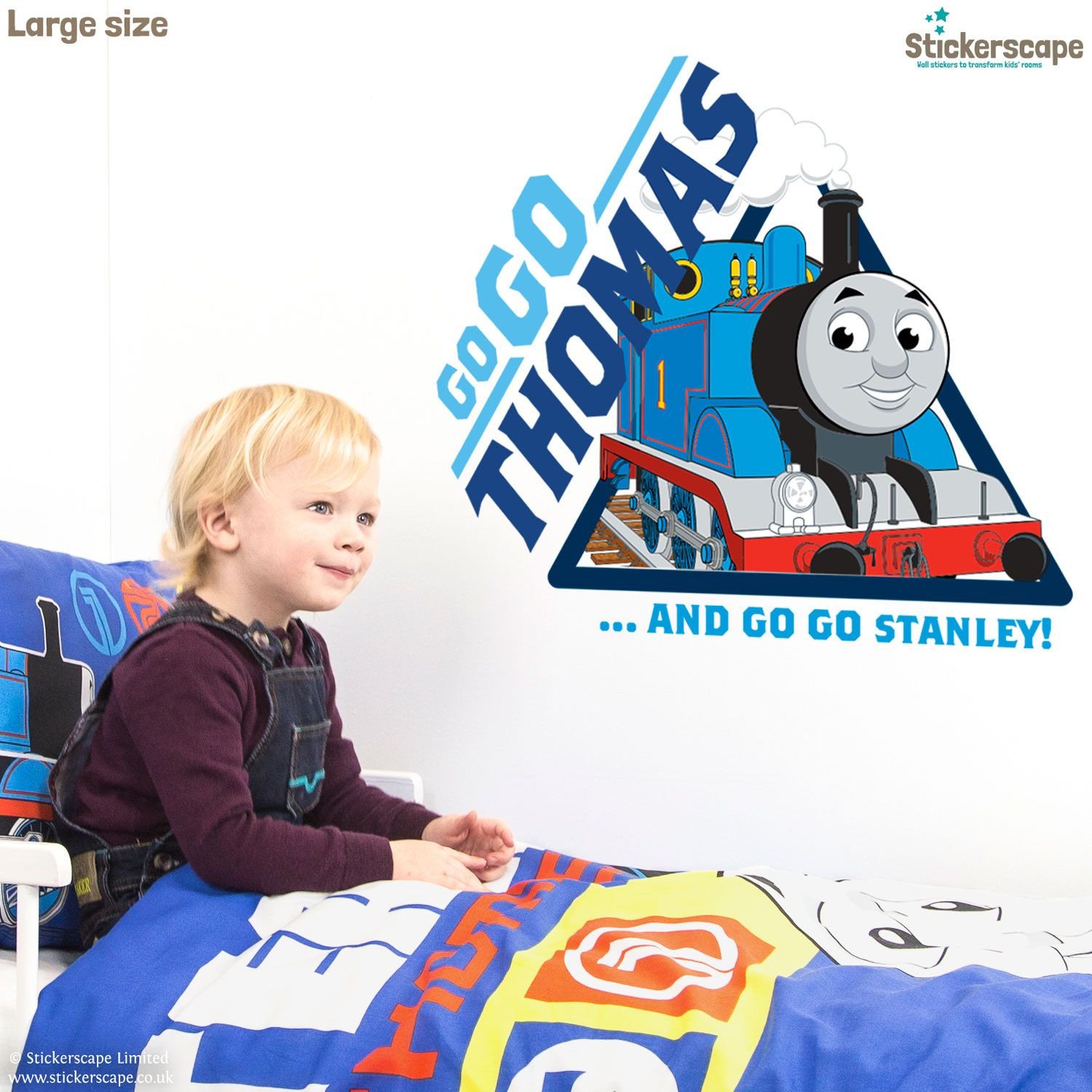 Thomas the Train Bedroom Decor Inspirational Stickerscape S Official Thomas the Tank Engine Wall Sticker