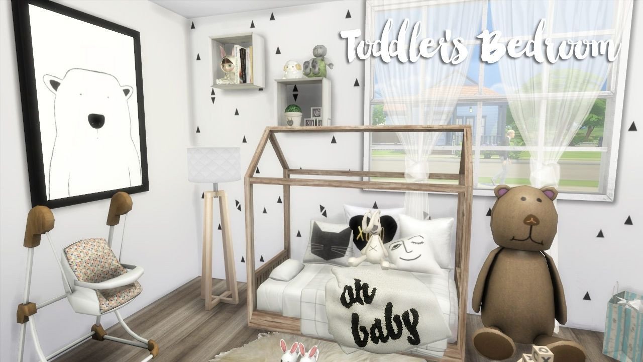 Toddler Bedroom Furniture Set Inspirational the Sims 4 toddler S Room Build