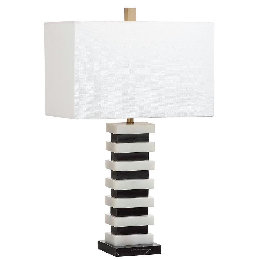 Touch Table Lamps Bedroom Best Of Safavieh Hugo Marble 26 5 In Black White Table Lamp by