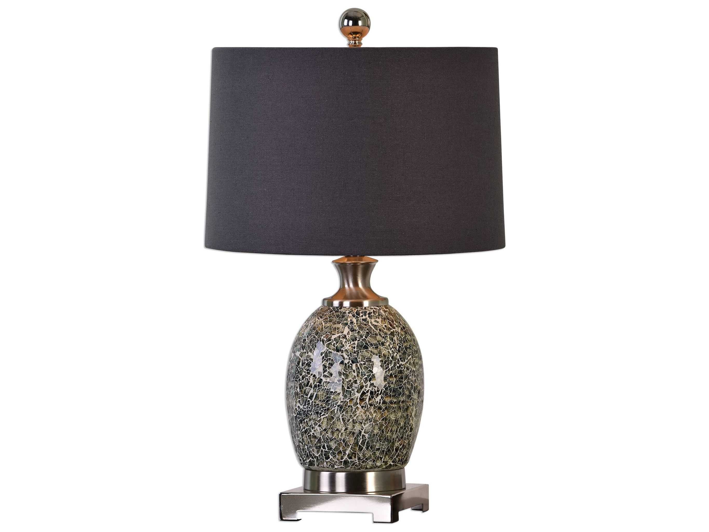 Touch Table Lamps Bedroom Elegant Uttermost Madon Taupe Gray Table Lamp