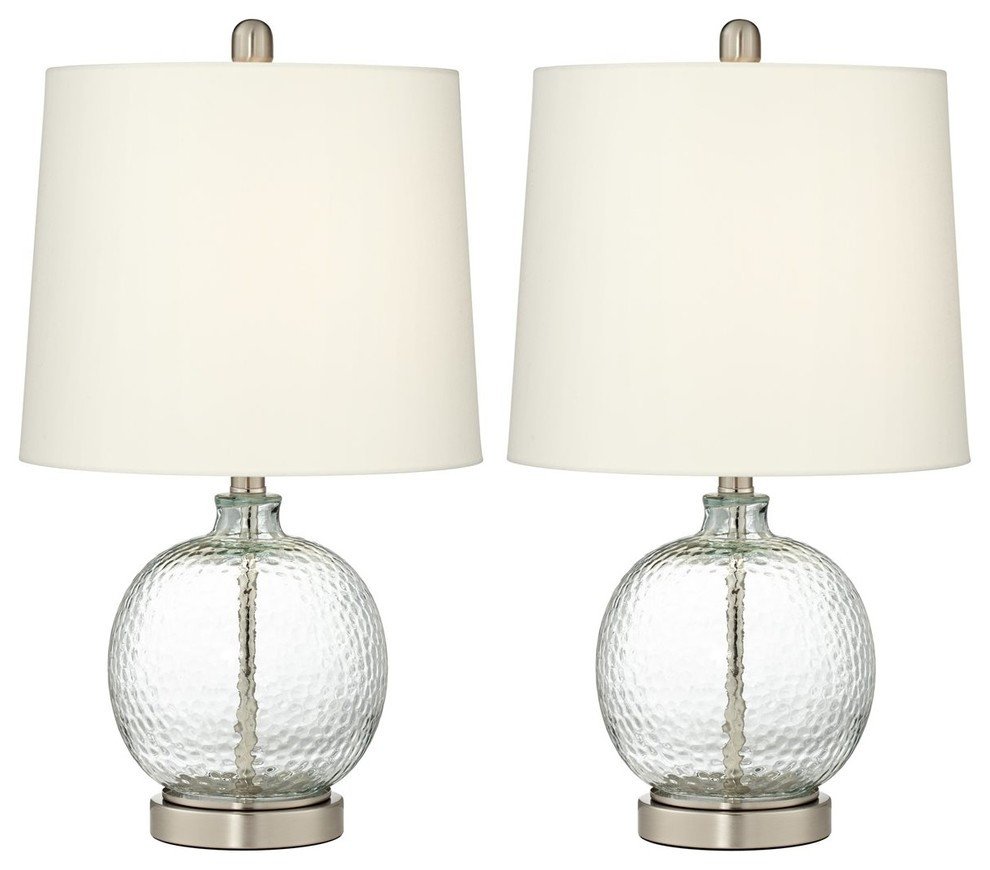 Touch Table Lamps Bedroom Inspirational Pacific Coast Saxby Round Table Lamp Set 2 Brushed Nickel