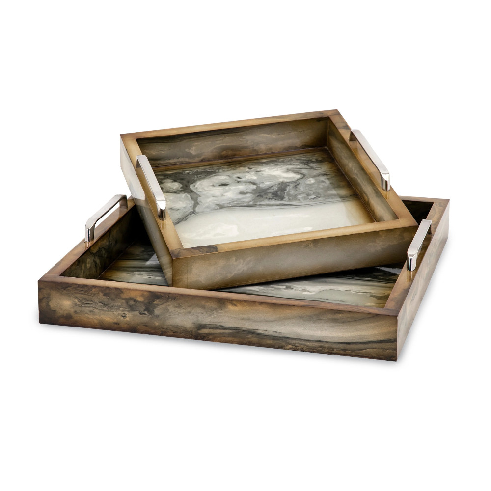 Trisha Yearwood Bedroom Furniture Luxury Trisha Yearwood New Frontier Marly Decorative Trays Set Of