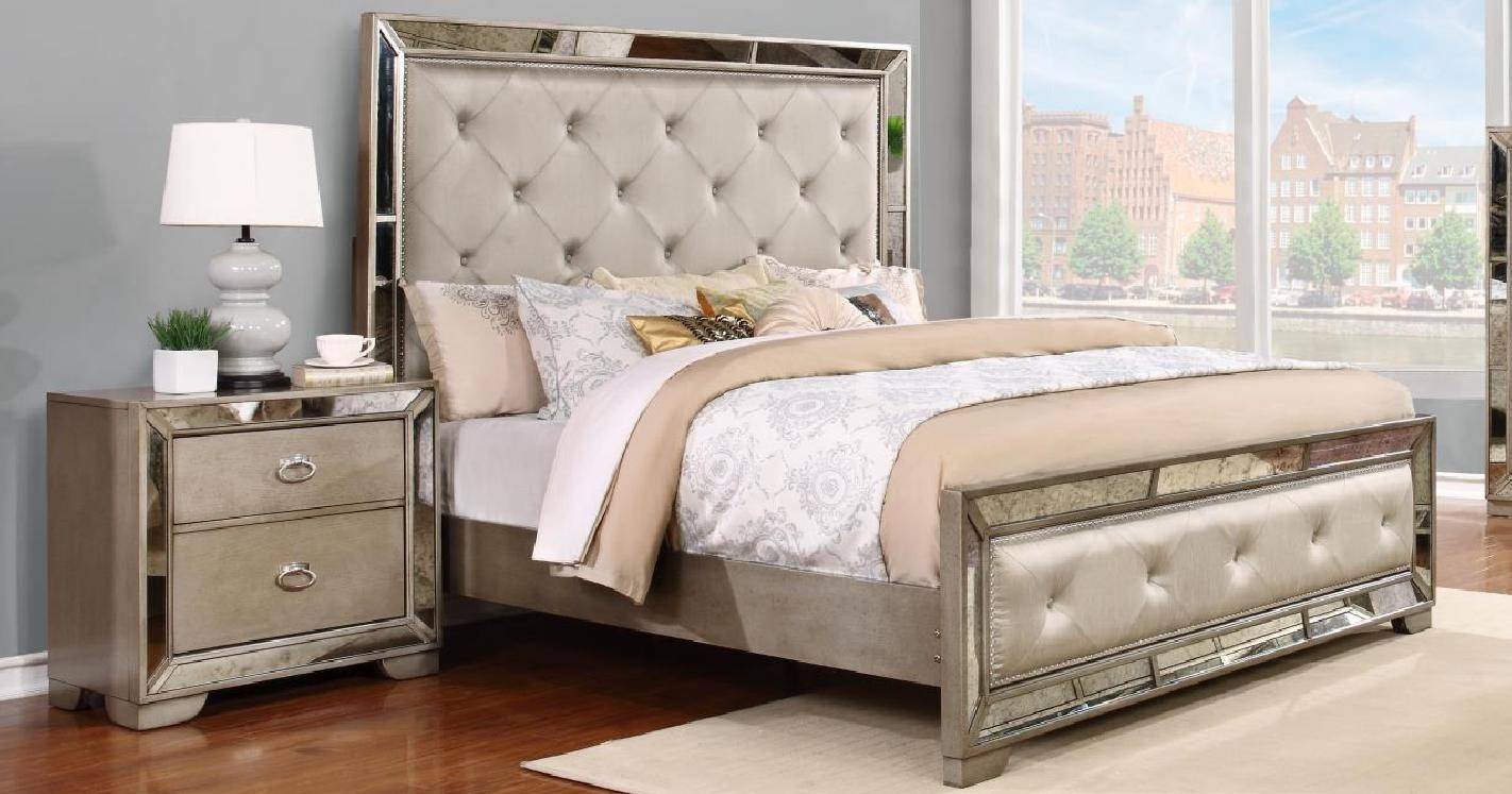 Tufted Headboard Bedroom Set Lovely soflex Lilyanna Diamond Tufted Headboard Queen Bedroom Set