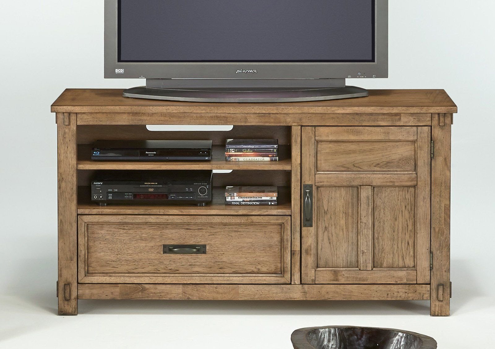 Tv Media Chest Bedroom Lovely Boulder Creek Transitional Media Console Antique Pecan