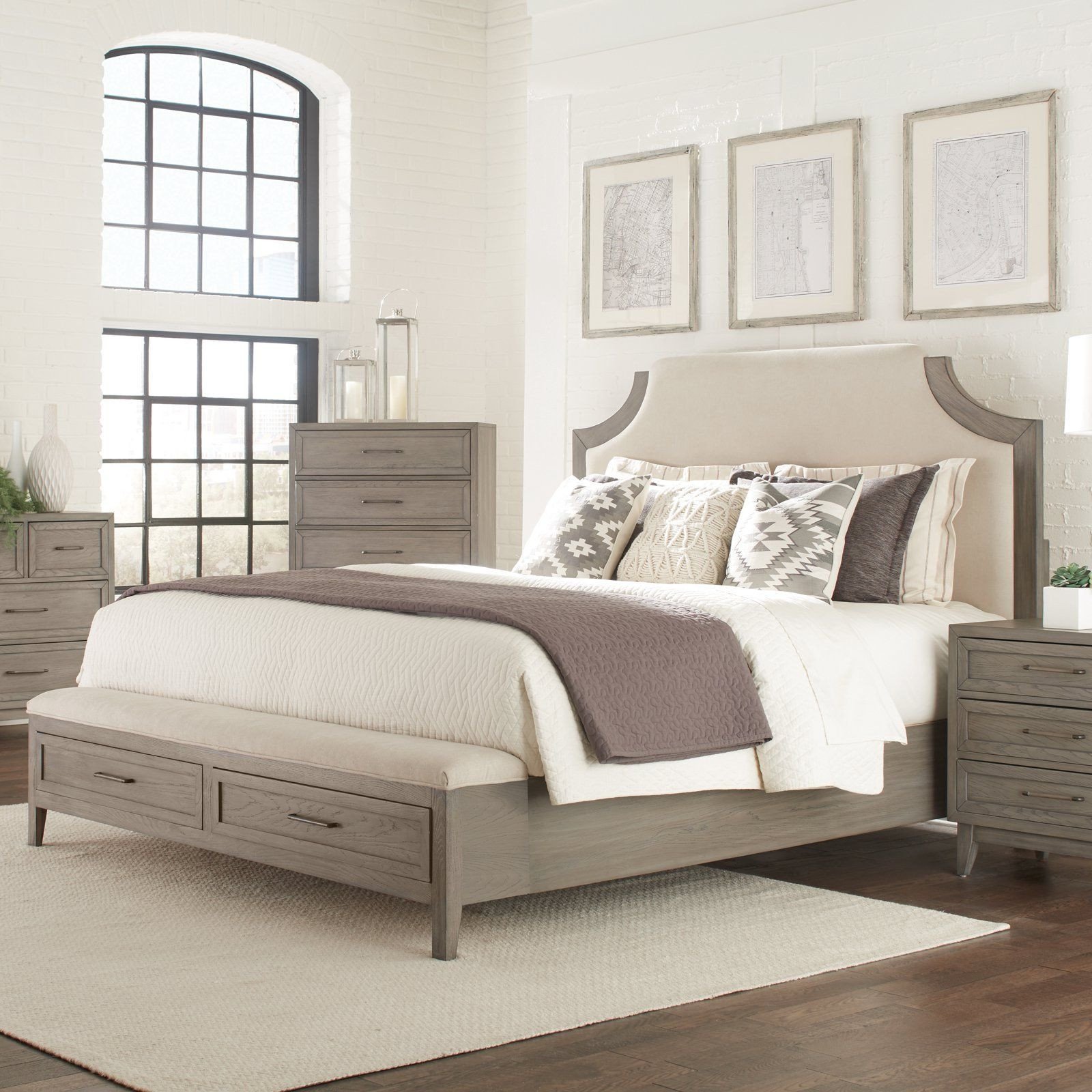 Used King Bedroom Set Awesome Riverside Furniture Vogue Upholstered Storage Bed Size