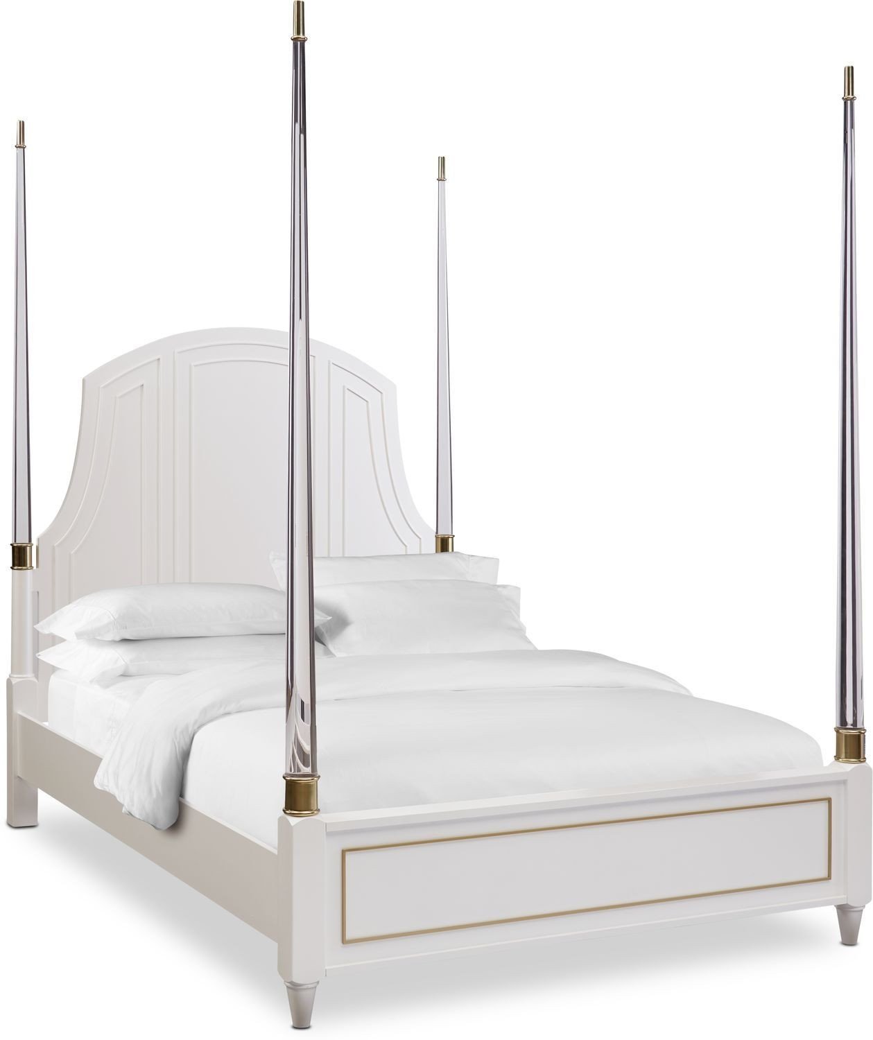 Value City Bedroom Set On Sale Beautiful isabel King Post Bed Alabaster In 2019