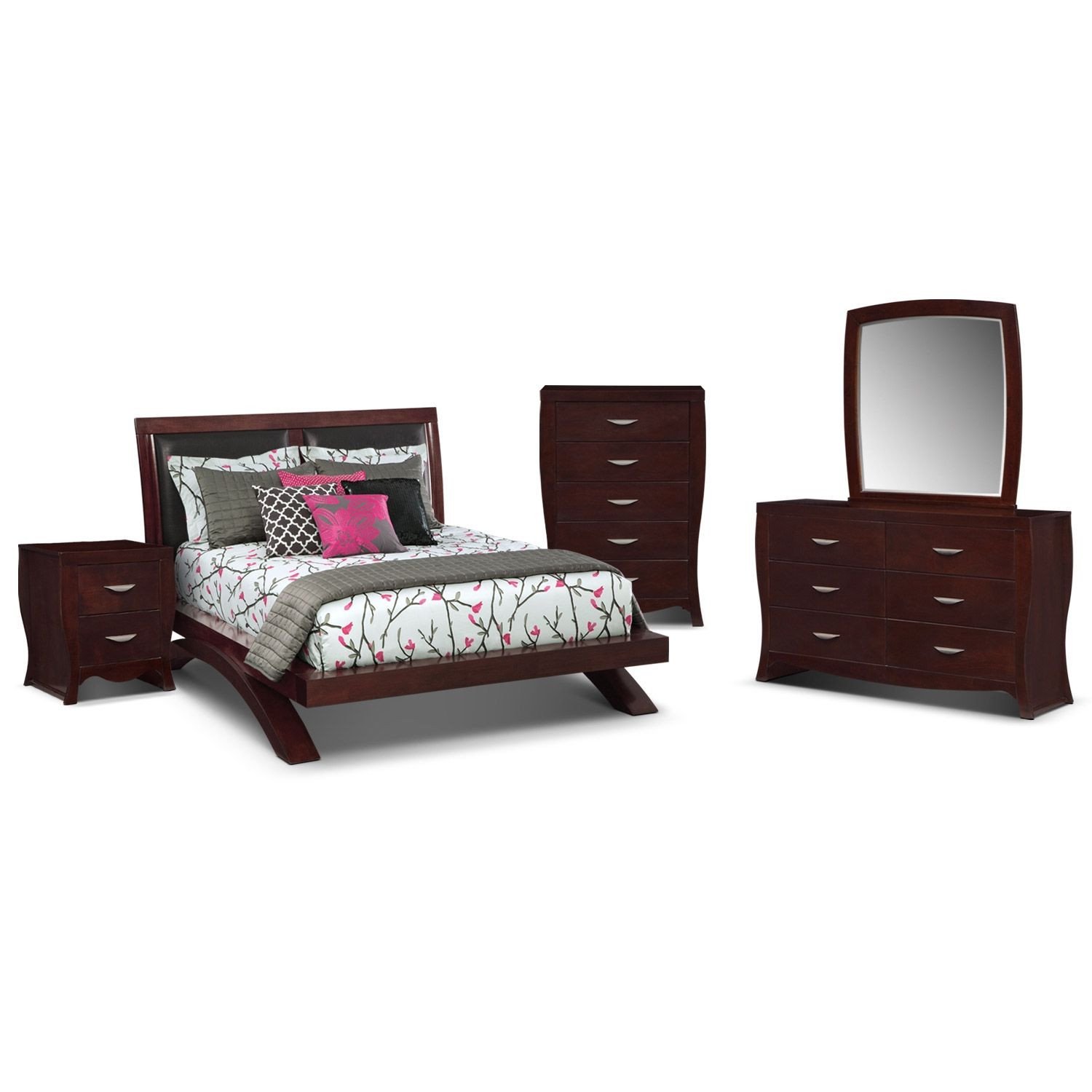 Value City Bedroom Set On Sale Fresh Bedroom Furniture Jaden Arch 7 Pc Queen Bedroom
